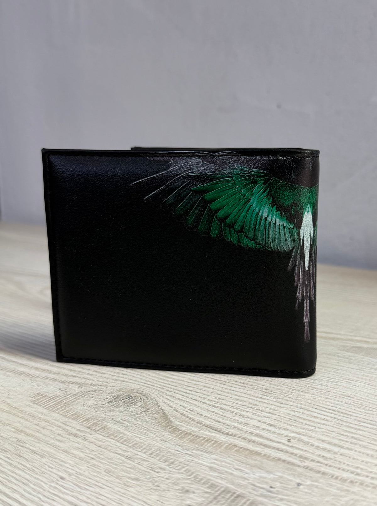 Wallet Green Wings, Nero - County Of Milan