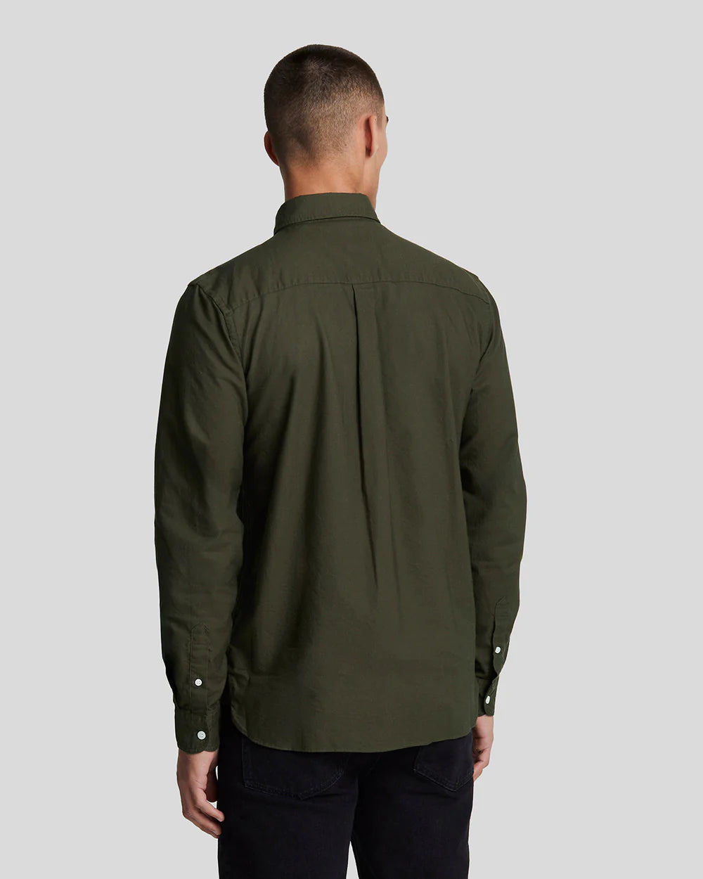 Camicia Plain Oxford, Oliva - Lyle&Scott