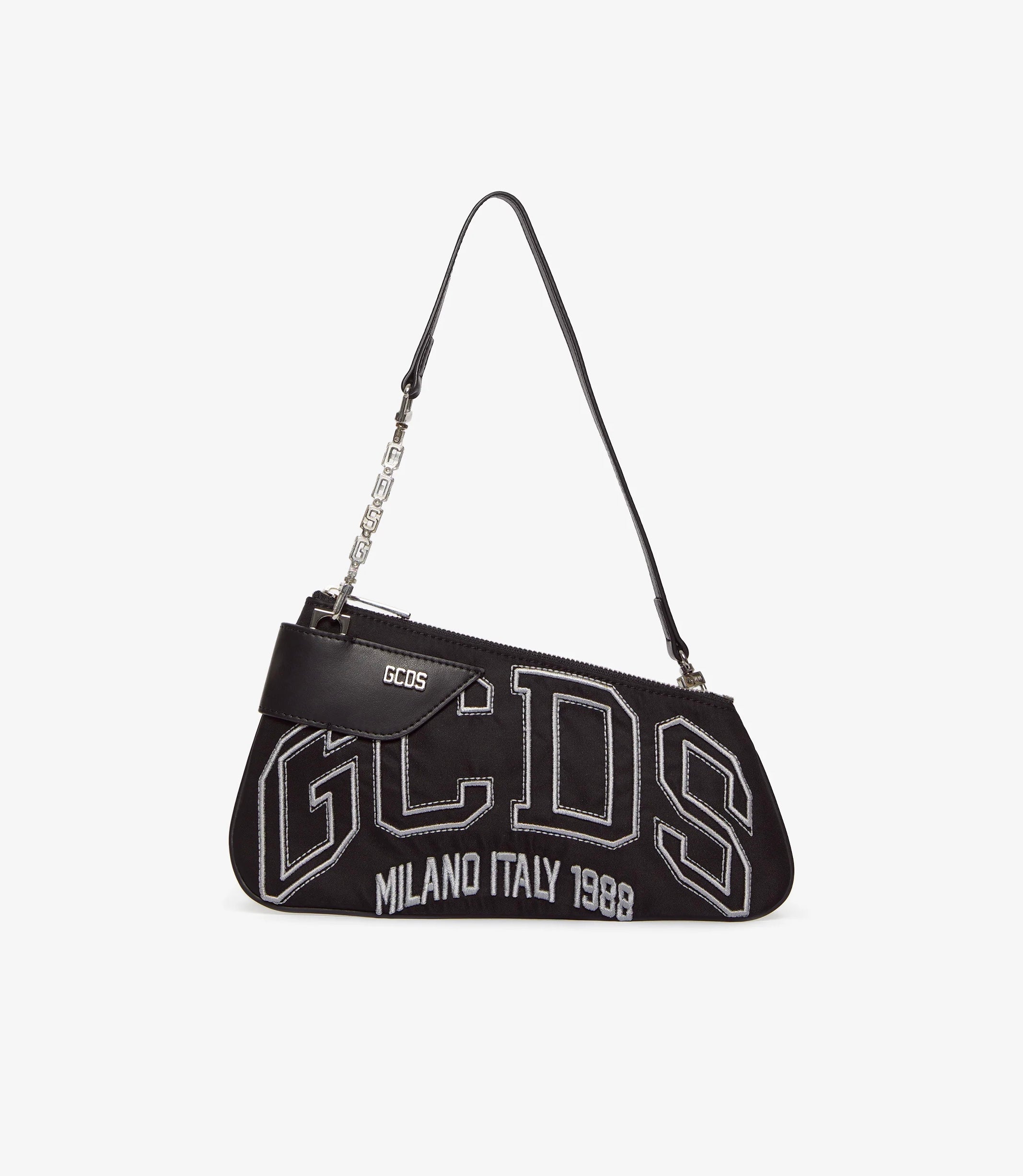Borsa Comma Notte Small, Nero - GCDS