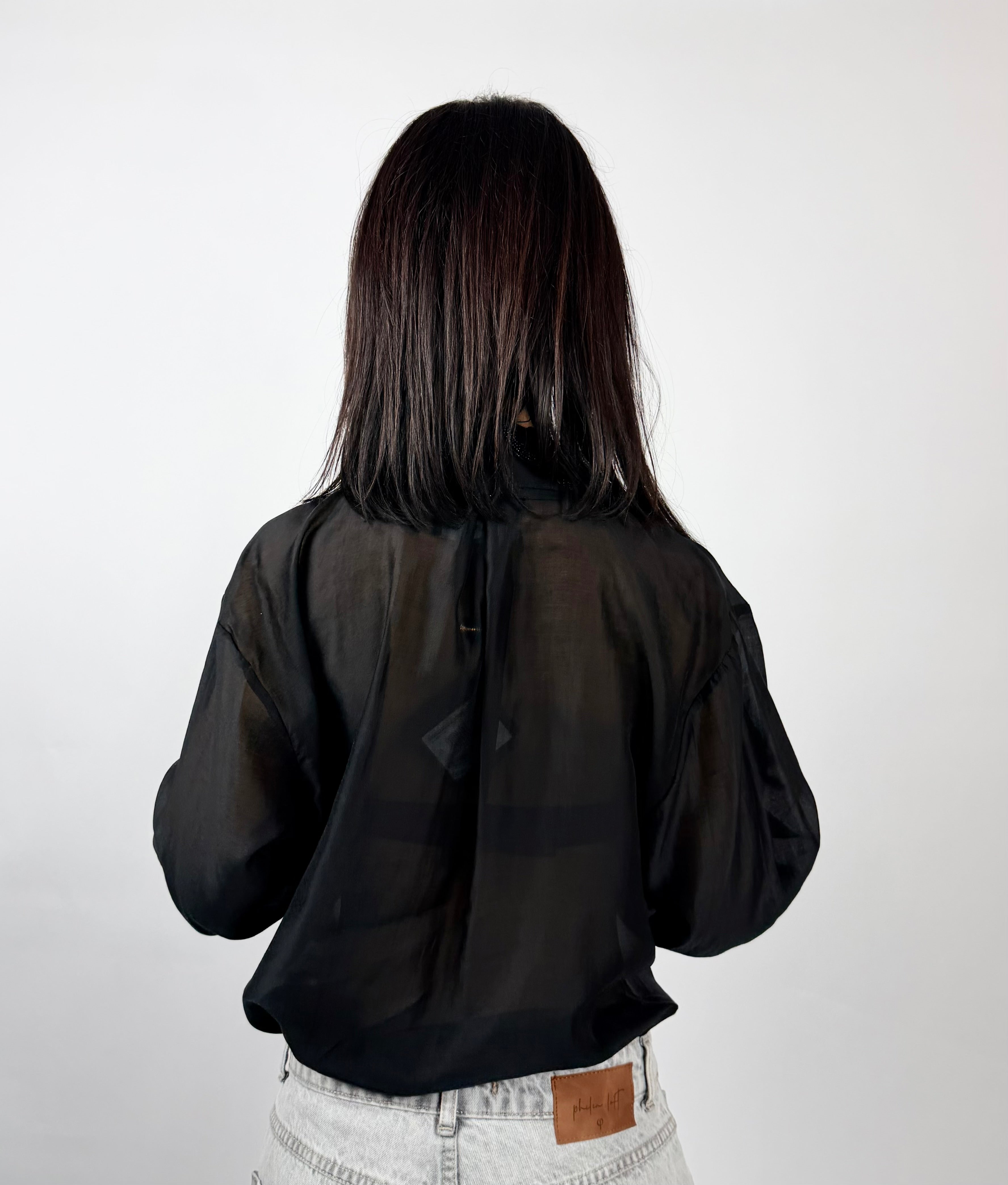 Camicia Applicazioni Strass, Nero - Souvenir
