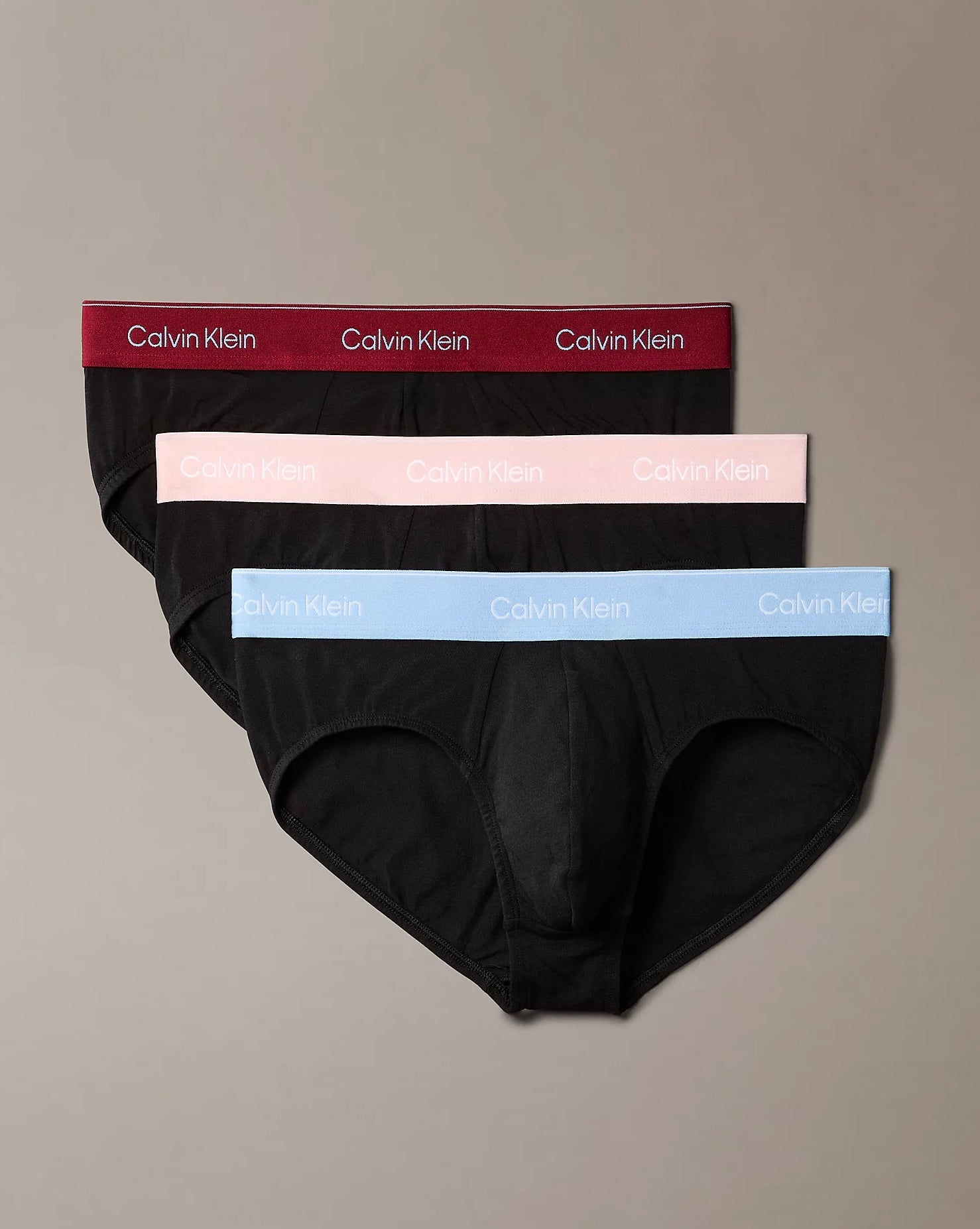 3PACK Slip Icon Cotton Stretch, Tricolore - Calvin Klein