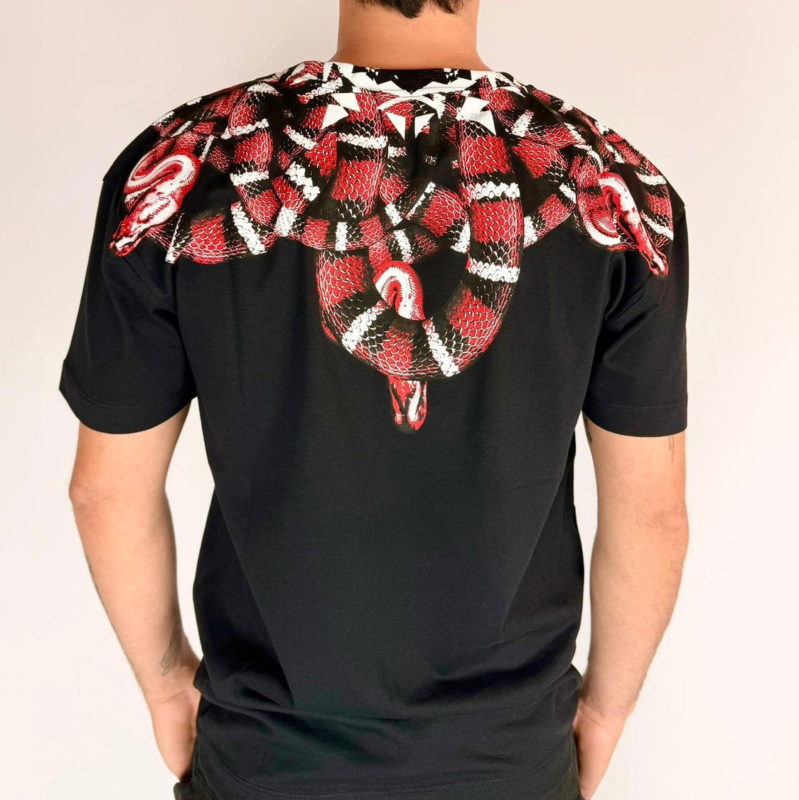 T-shirt Snake, Red - County Of Milan