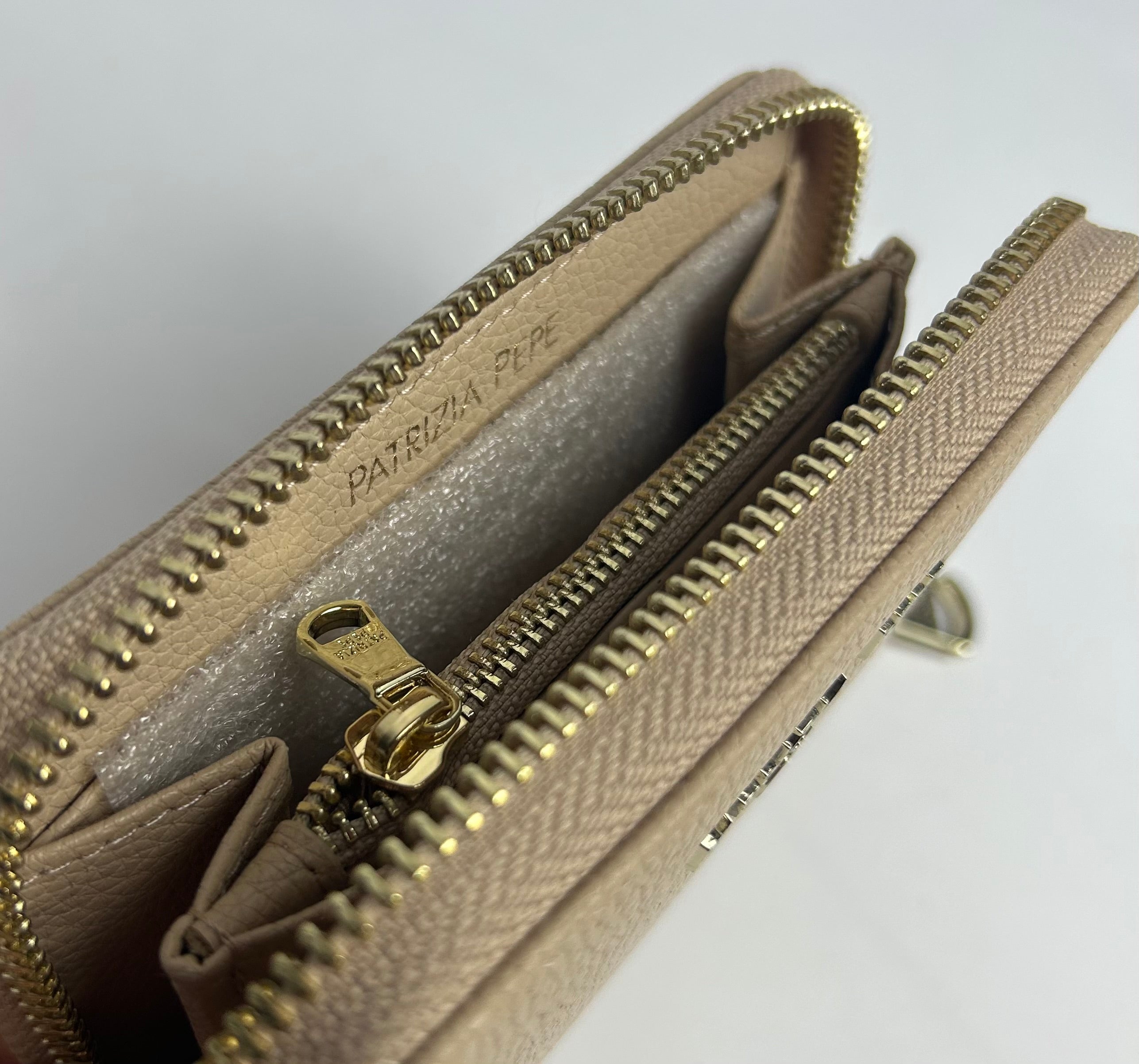 Portafoglio Zip, Sand - Patrizia Pepe