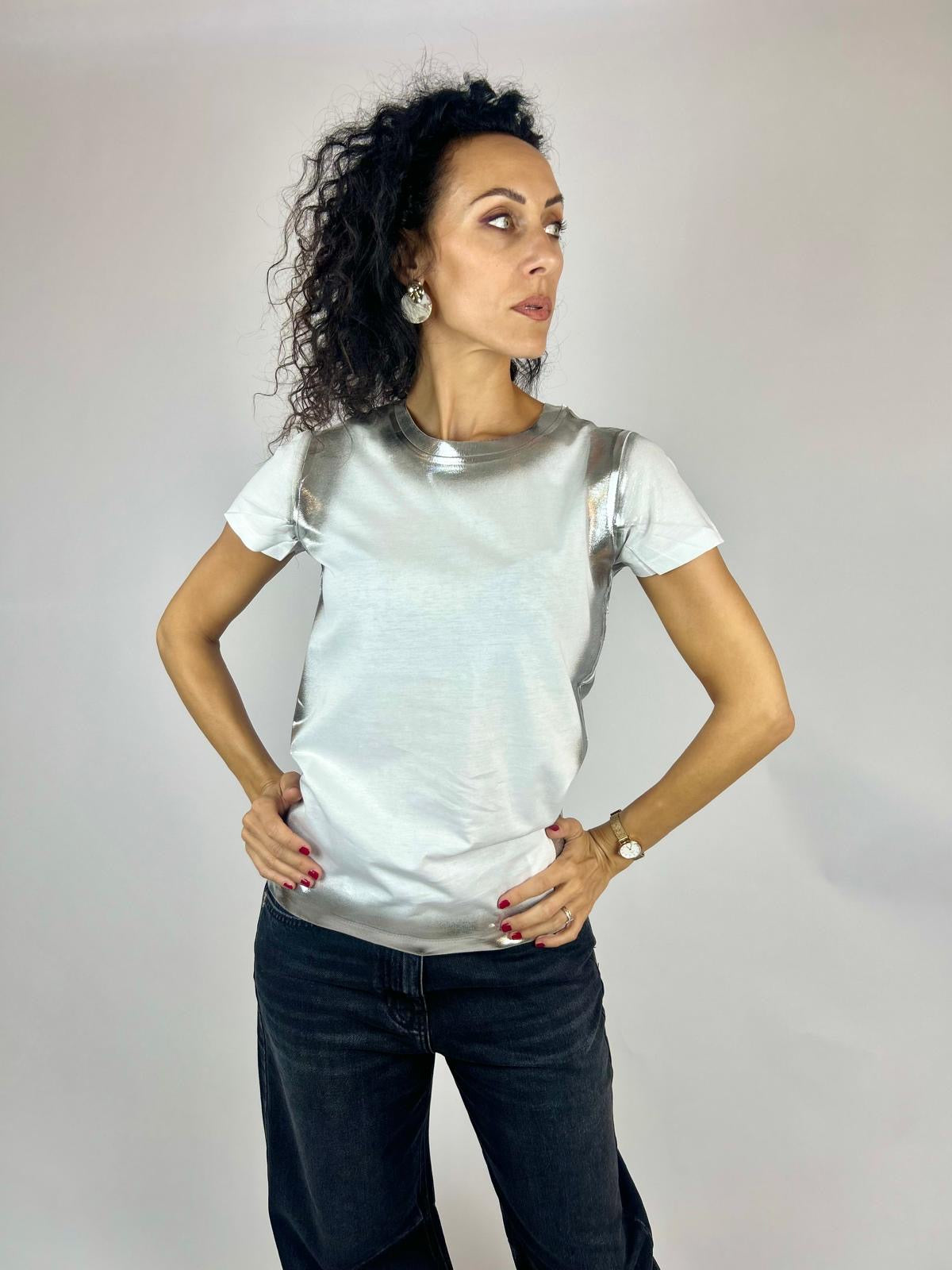 T-shirt Silver - Patrizia Pepe