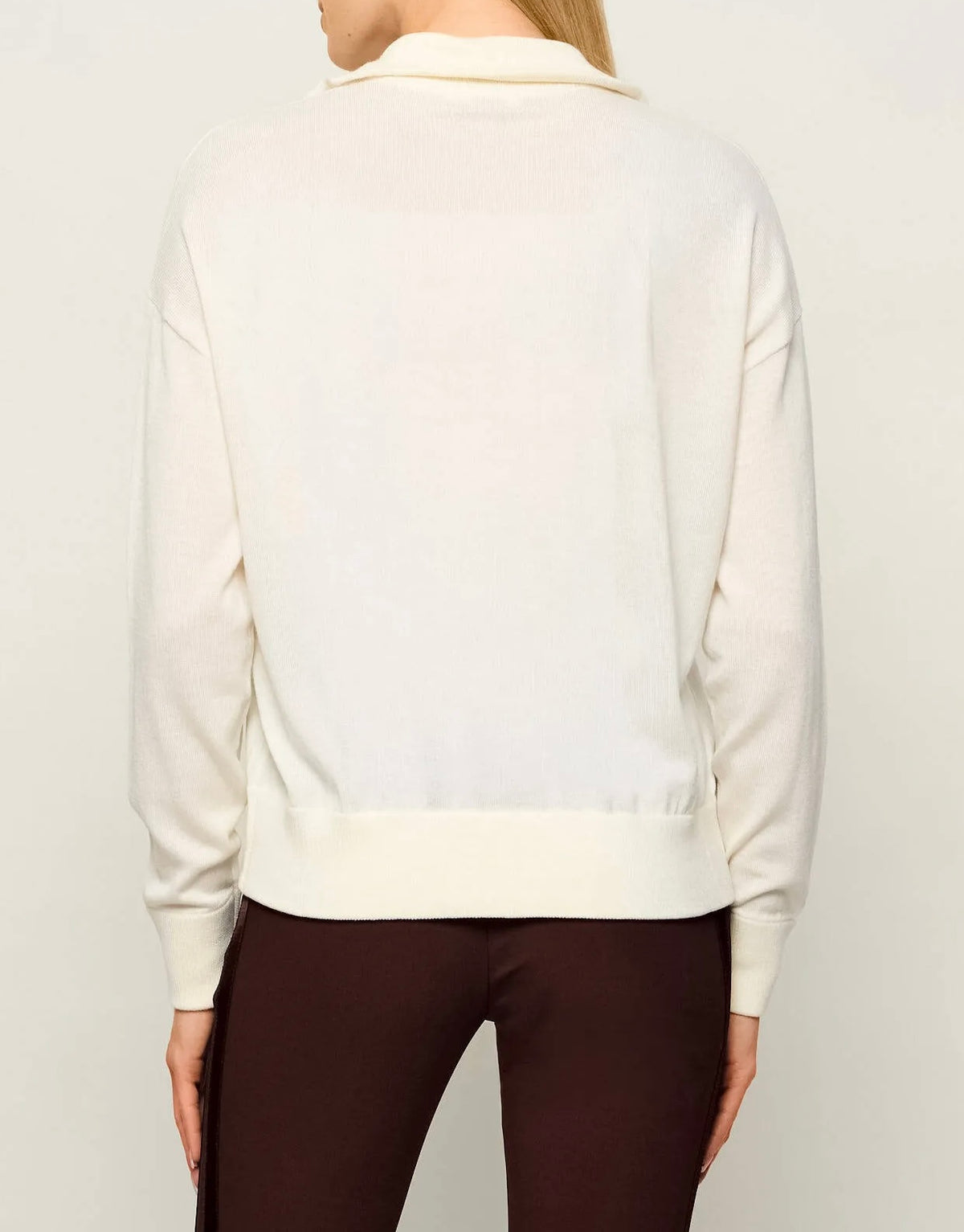 Maglia In Lana Con Zip, Vanilla Ice - Patrizia Pepe