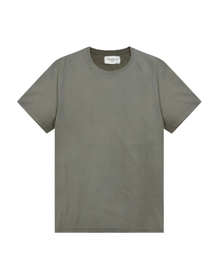 T-shirt In Tinta Old, Verde Salvia - UNDERCLUB