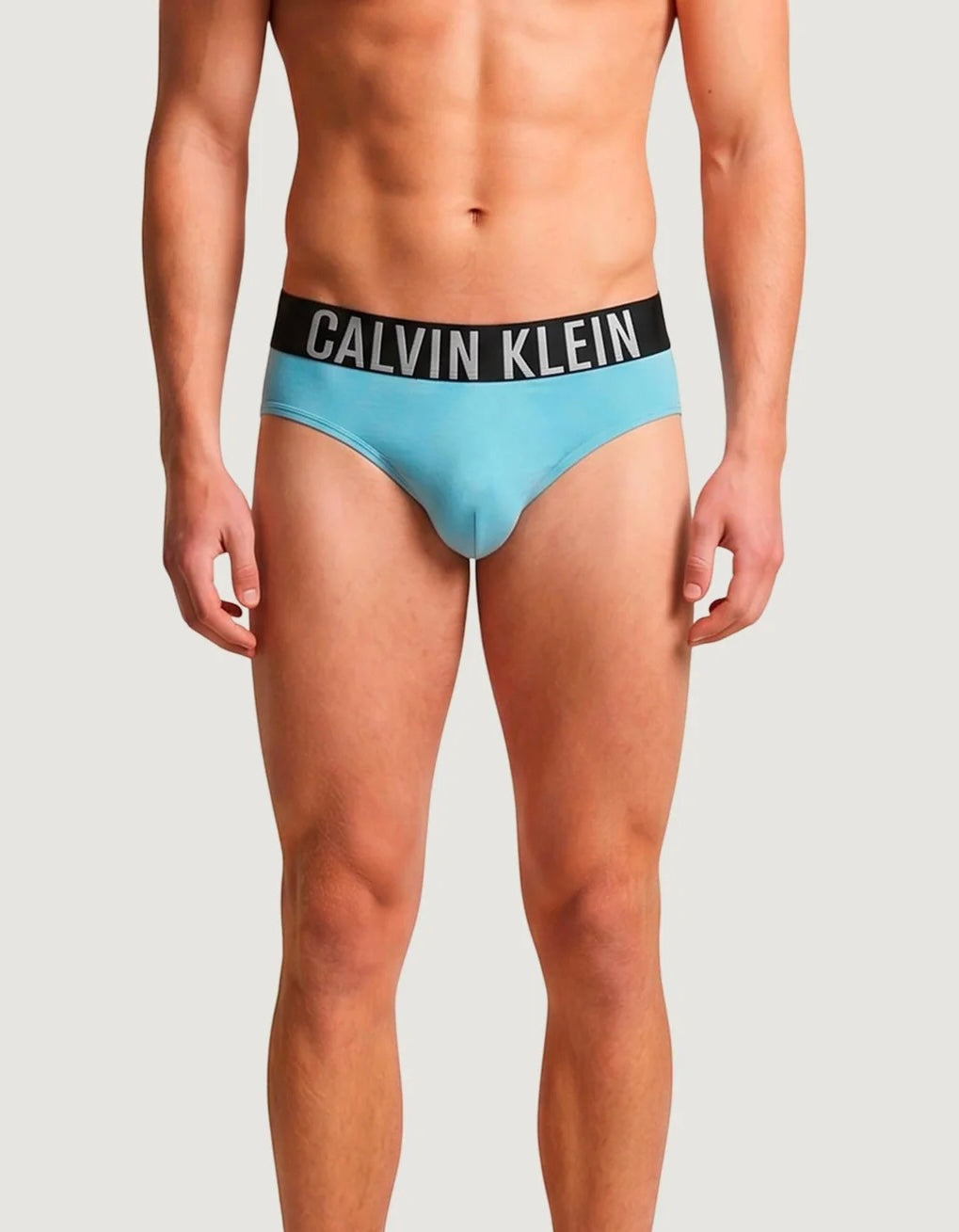 Costume Slip Fascia Logo, Celeste - Calvin Klein
