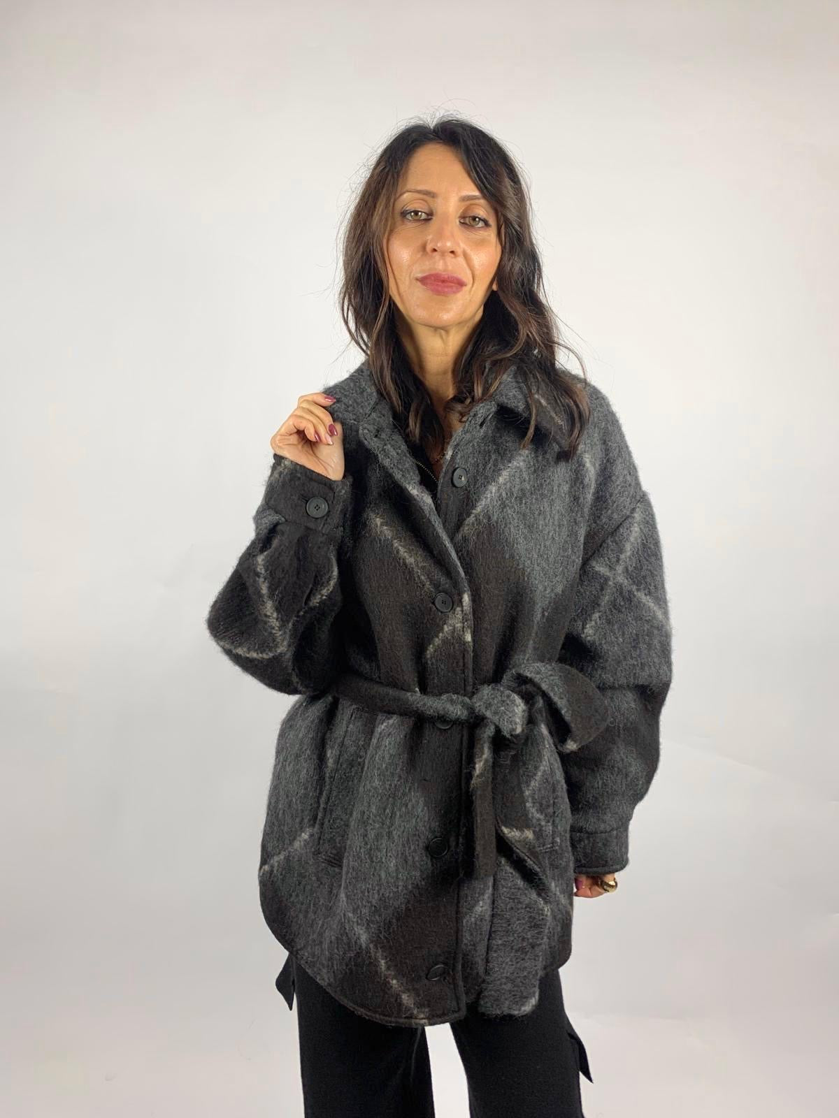 Giaccone Imbottito, Grigio - Philia Loft