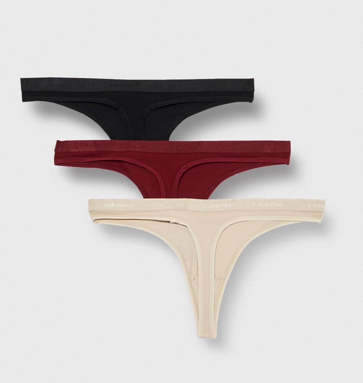 3PACK Perizomi, Tricolore - Calvin Klein