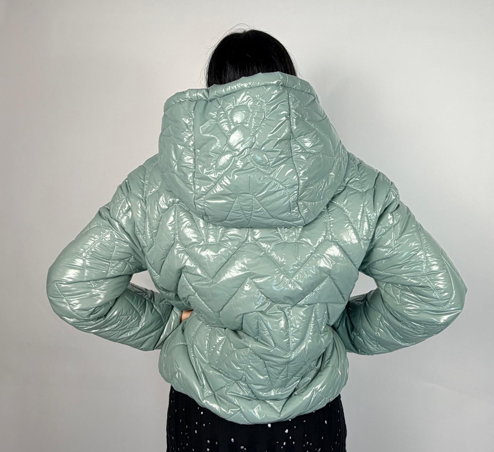 Piumino Reversibile, Silver Green - Patrizia Pepe