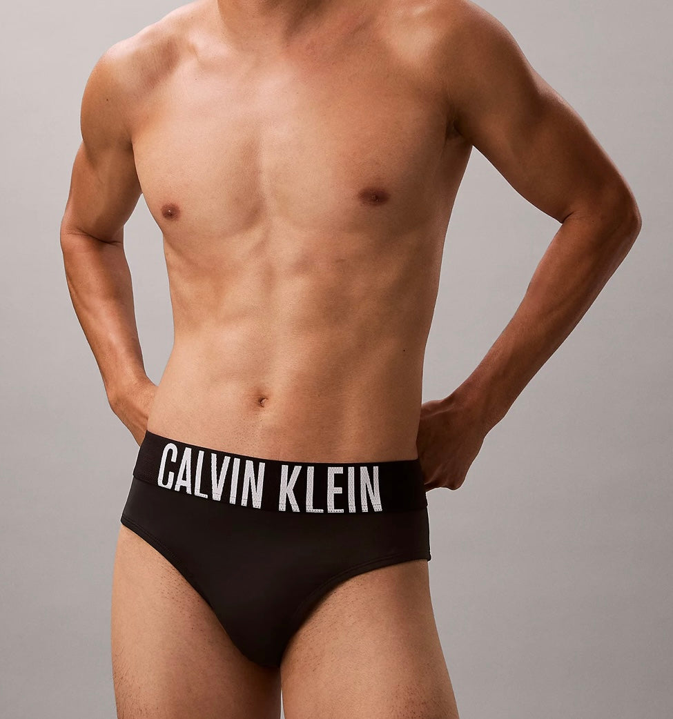 Costume Slip Fascia Logo, Nero - Calvin Klein