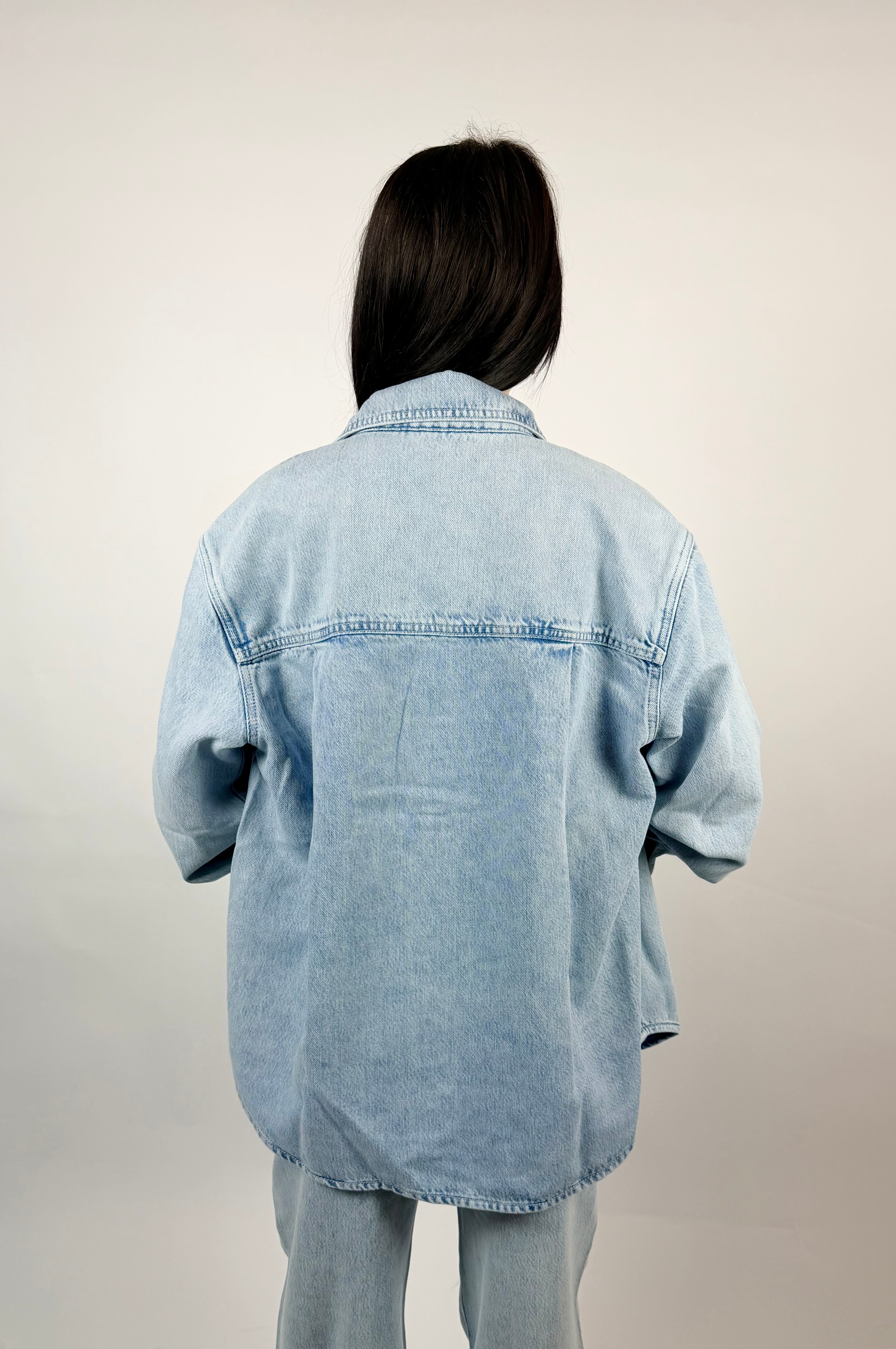 Giacca Denim Lavaggio Chiaro - Patrizia Pepe