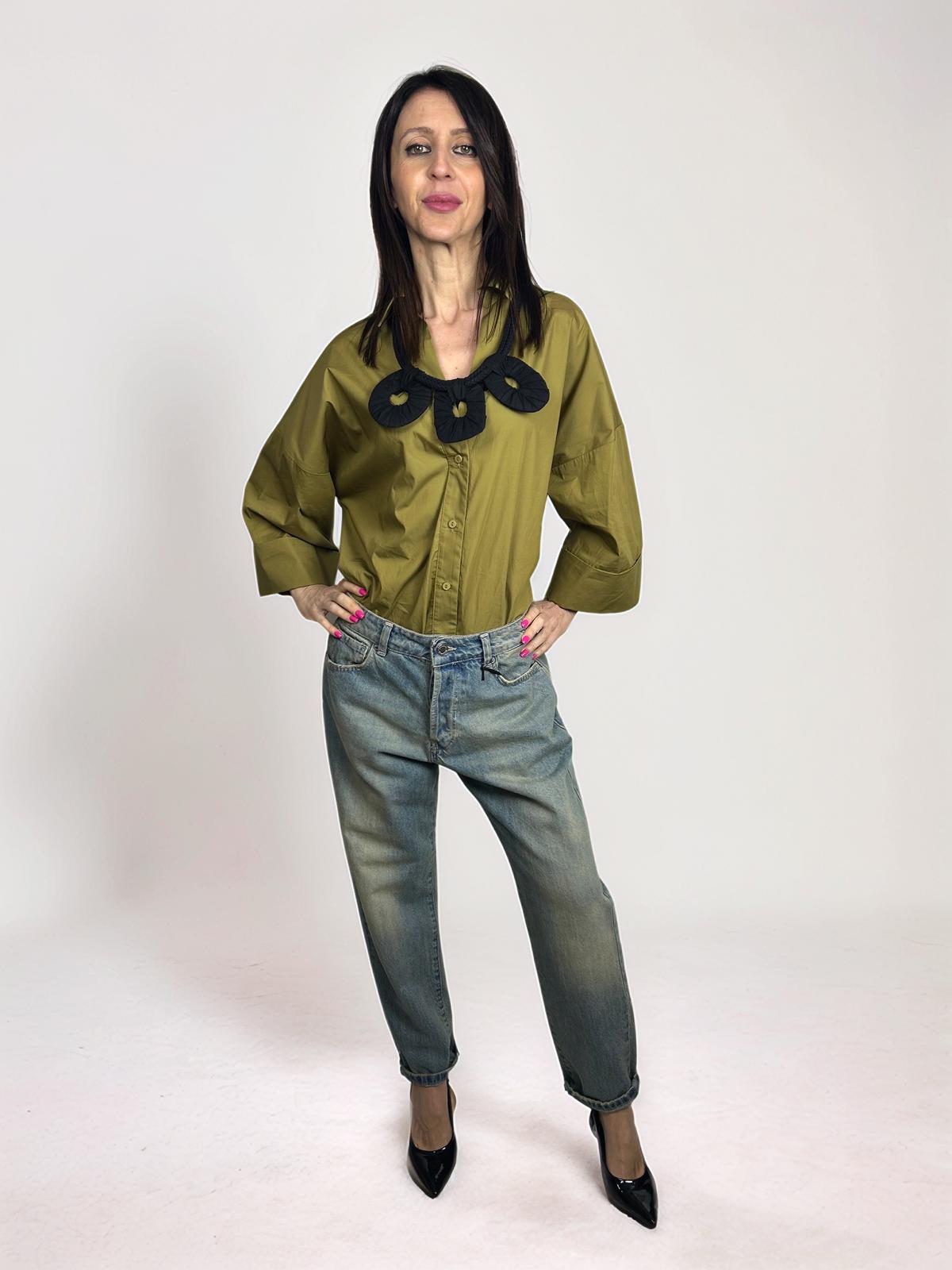 Camicia Oliva - Souvenir