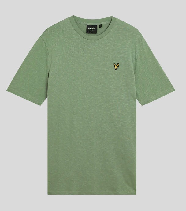 T-shirt Slub T, Smoke Green - Lyle&Scott