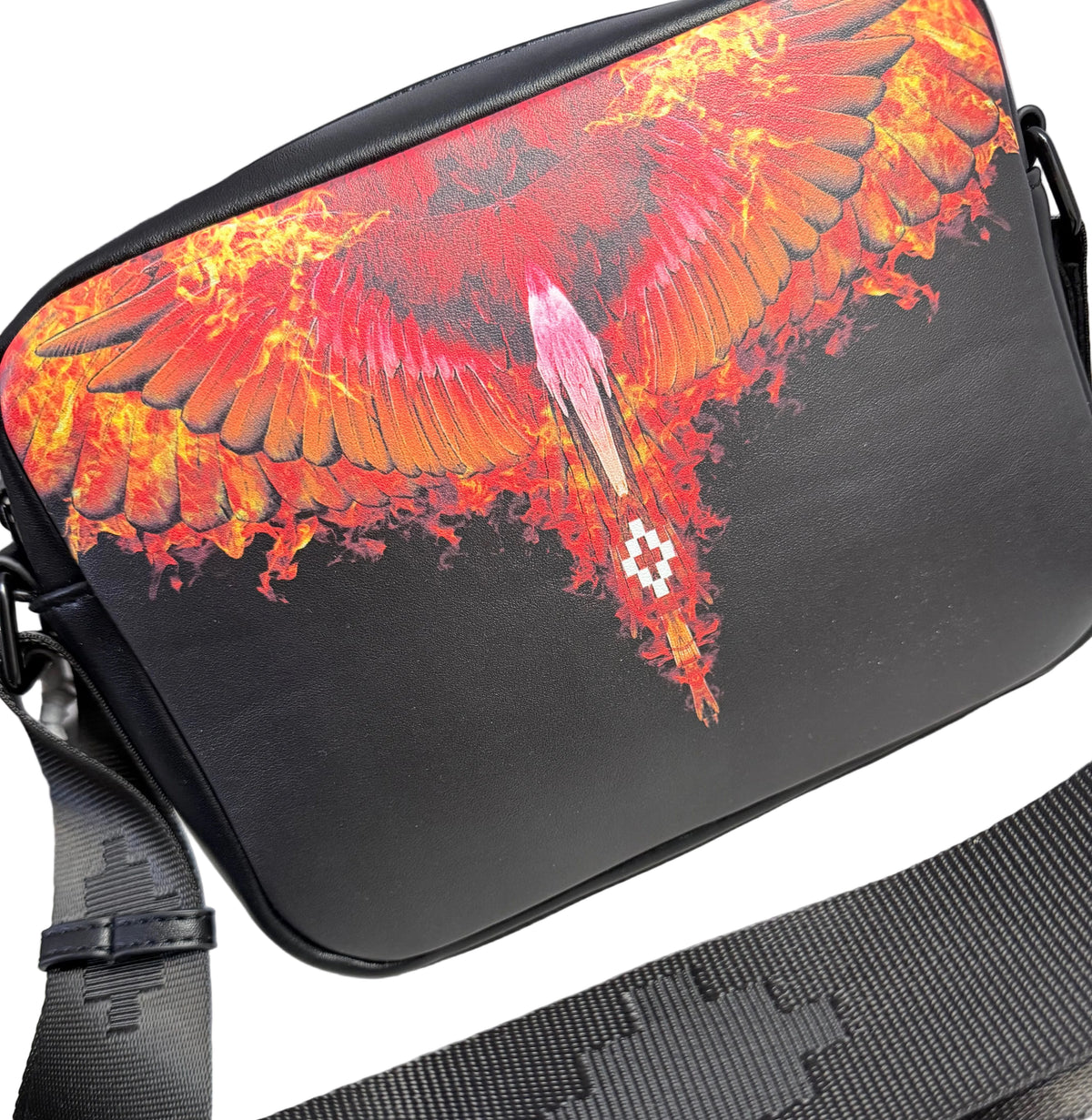 Borsello Fire Wings, Nero/Arancio - County Of Milan