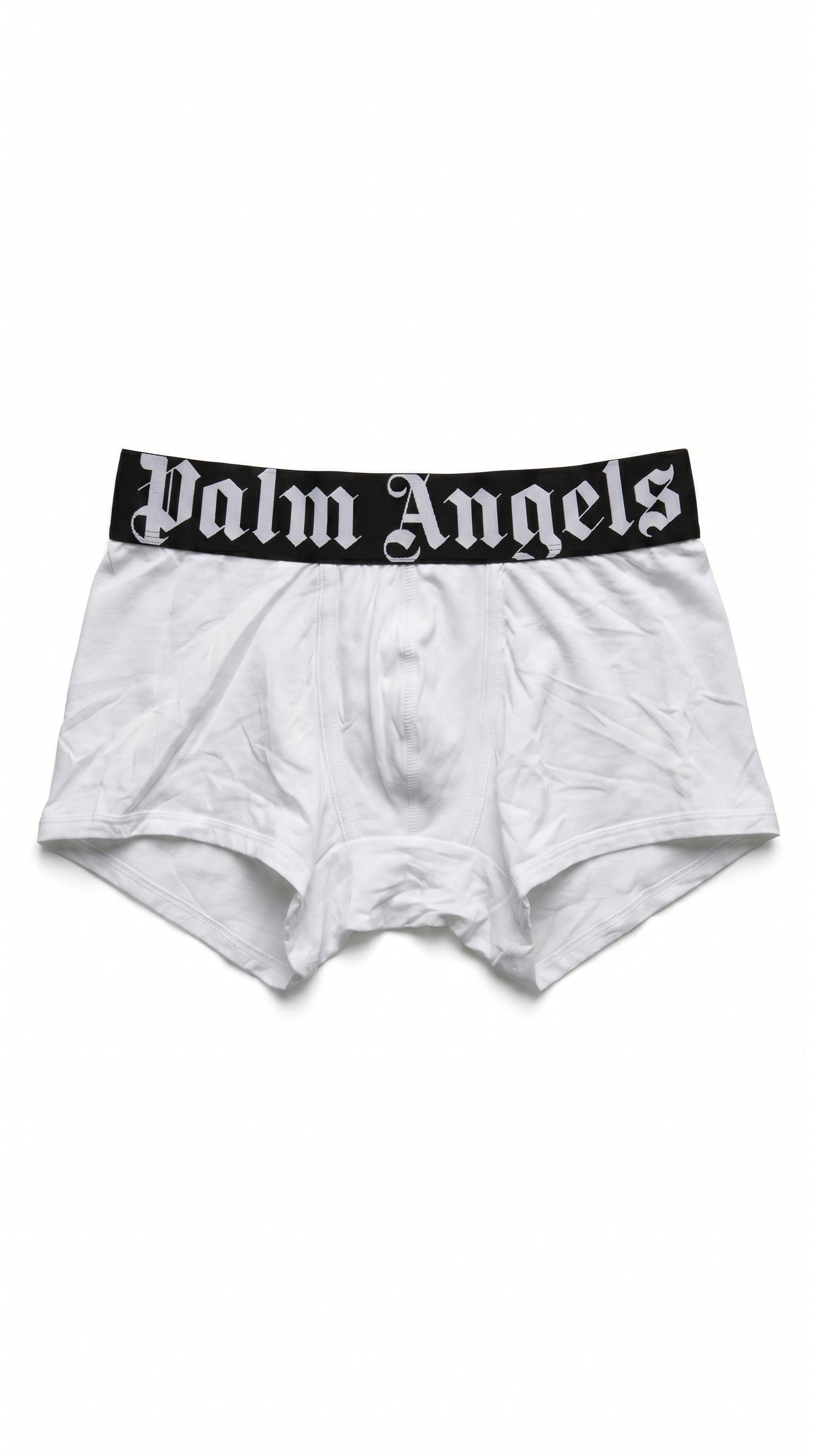 2Pack Boxer Big Logo, Bianco/Nero - Palm Angels