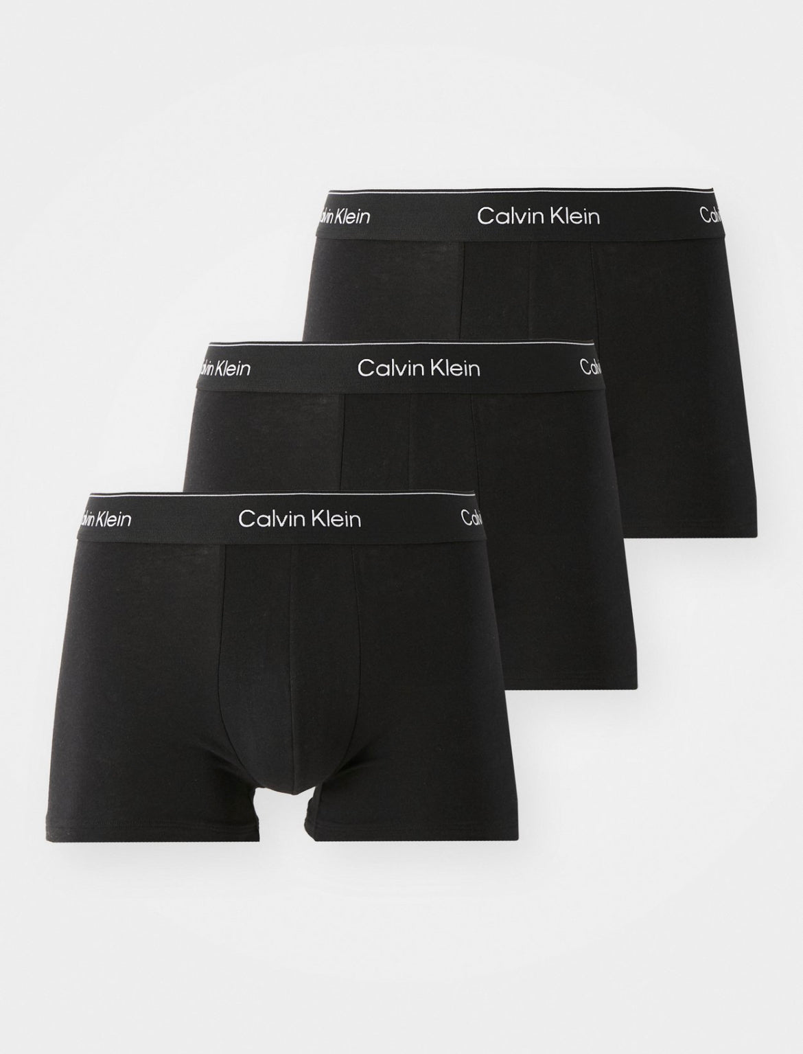 3PACK Boxer Icon Cotton Stretch, Nero - Calvin Klein