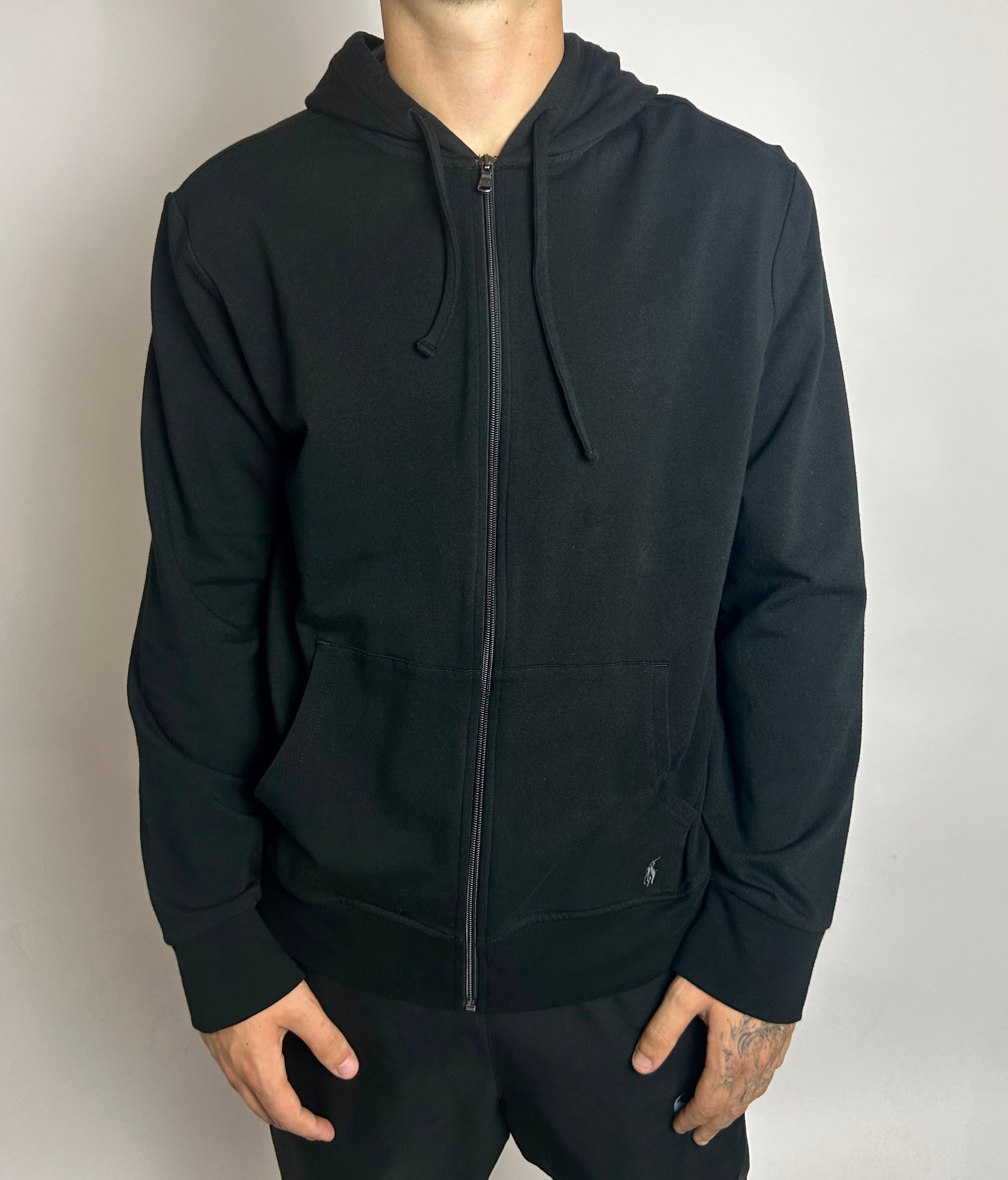 Felpa Zip, Nero - Polo Ralph Lauren