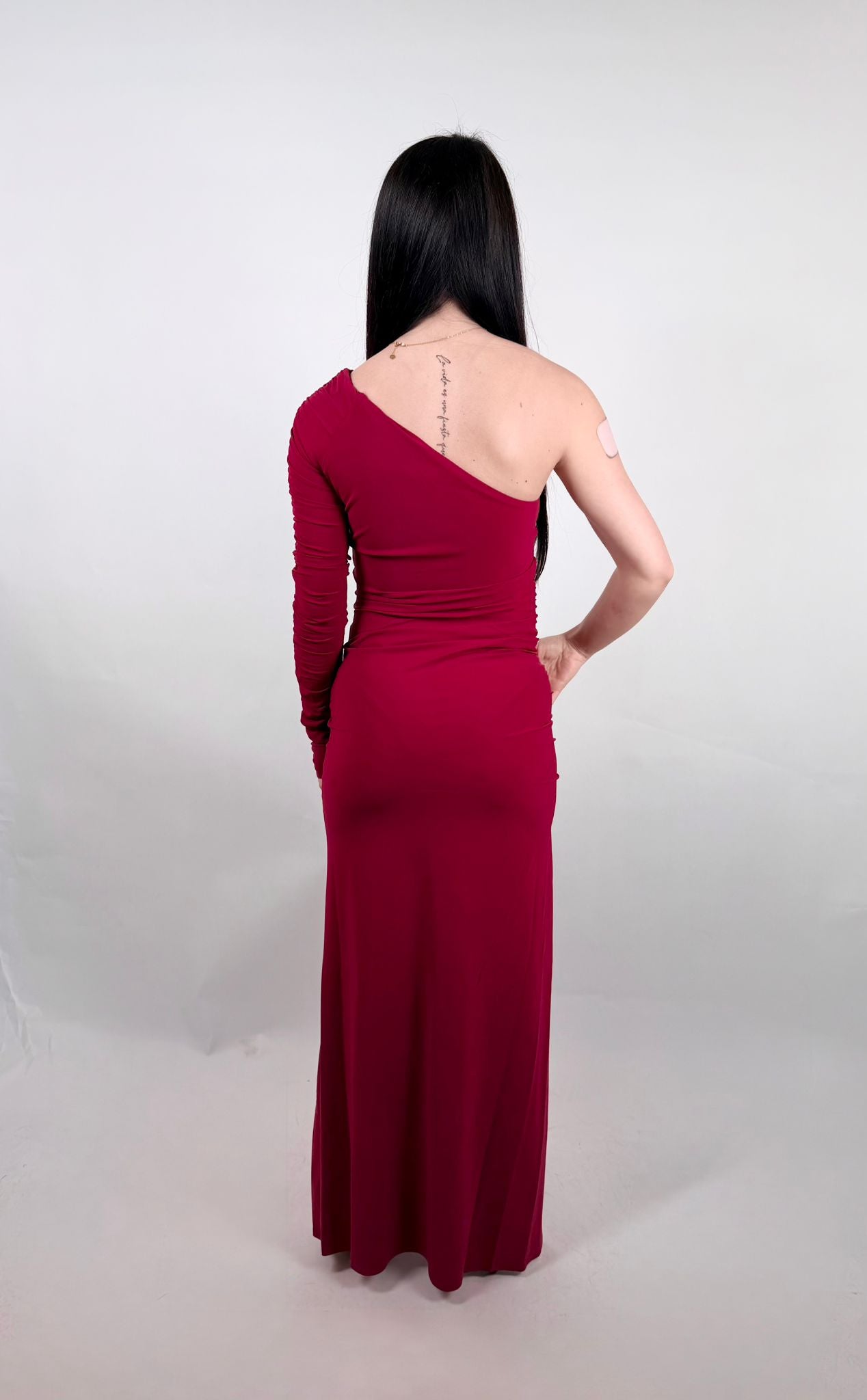 Abito Asimmetrico, Rosso - Patrizia Pepe