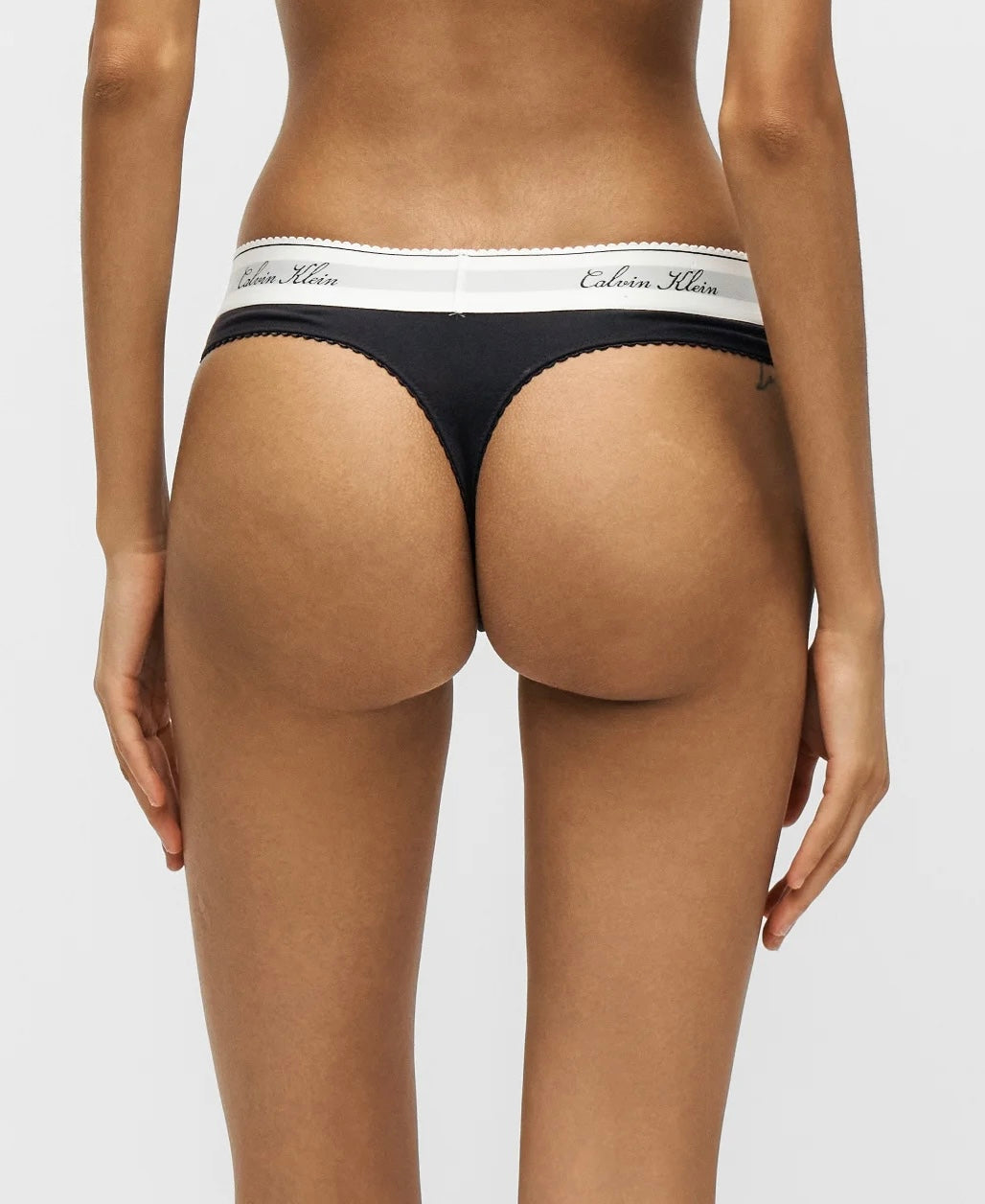 Perizoma Icon Cotton Modal, Nero - Calvin Klein