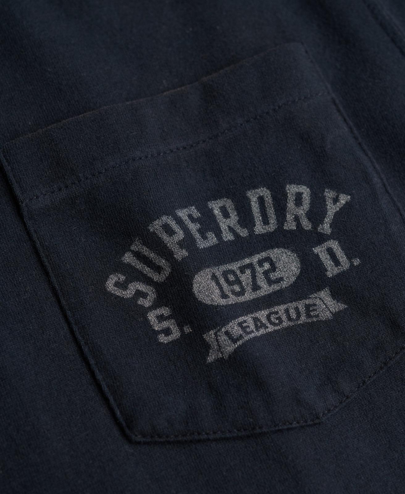 T-shirt Taschino Logo, Blu Notte - Superdry