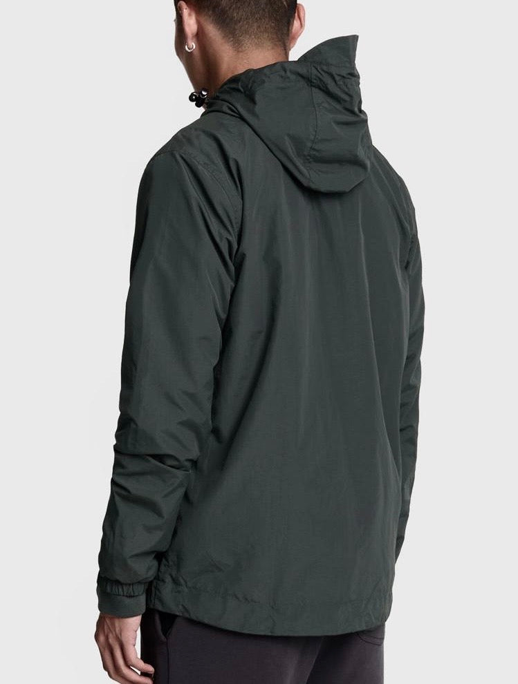 Giubbotto Water Resistant Hooded Jacket, Gunmetal - Lyle&Scott