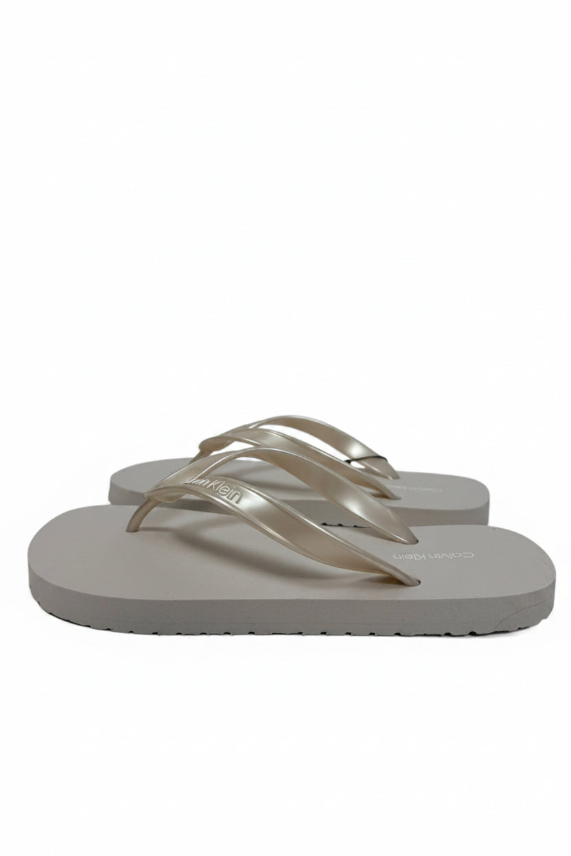 Infradito Basic Gomma, Grigio Perla - Calvin Klein