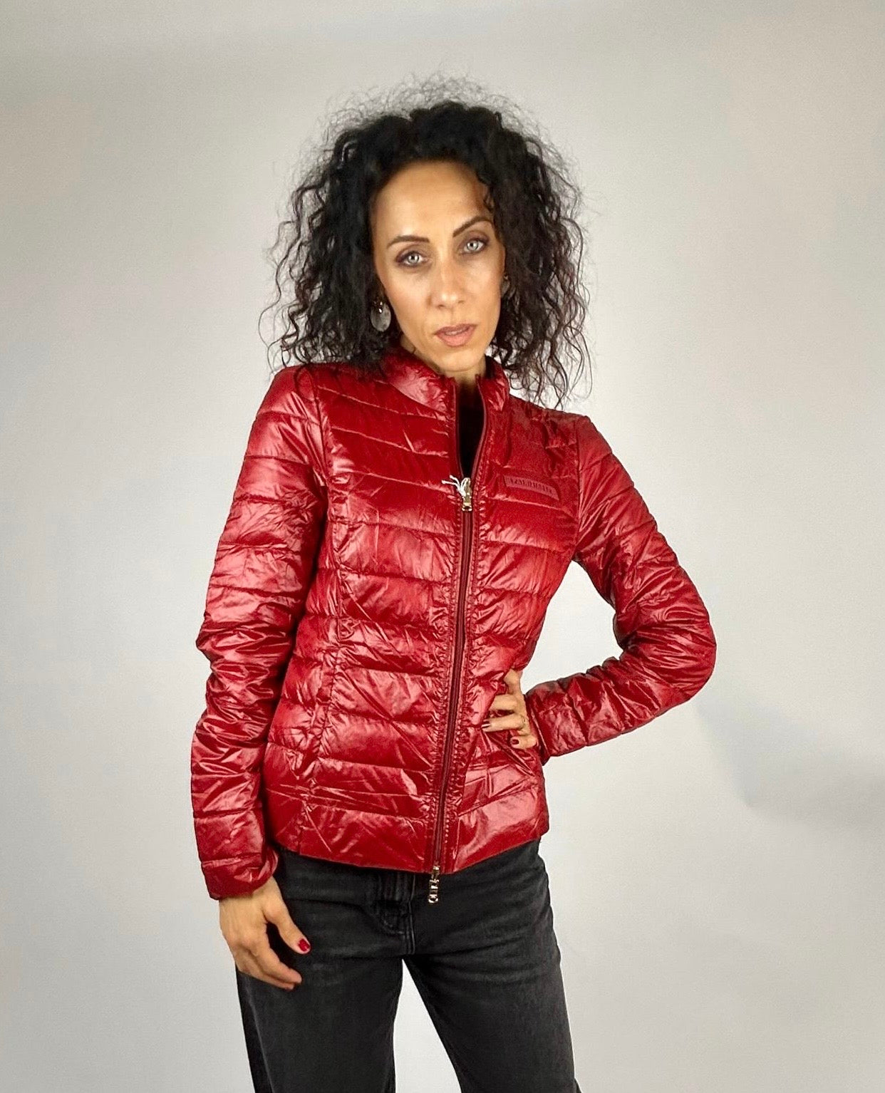 Piumino Reversibile Logo, Red - Patrizia Pepe