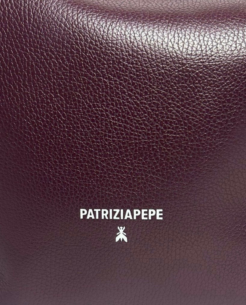 Shopping Bag Martellata, Purple Red - Patrizia Pepe