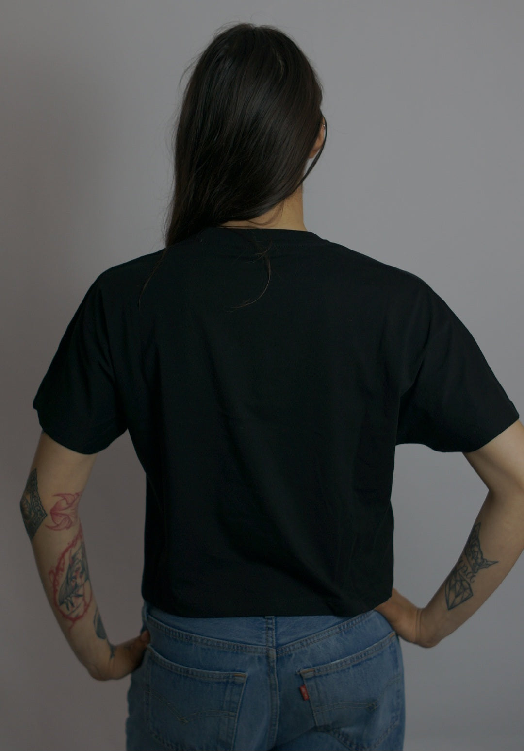 T-shirt Logo, Nero/Bianco - Disclaimer