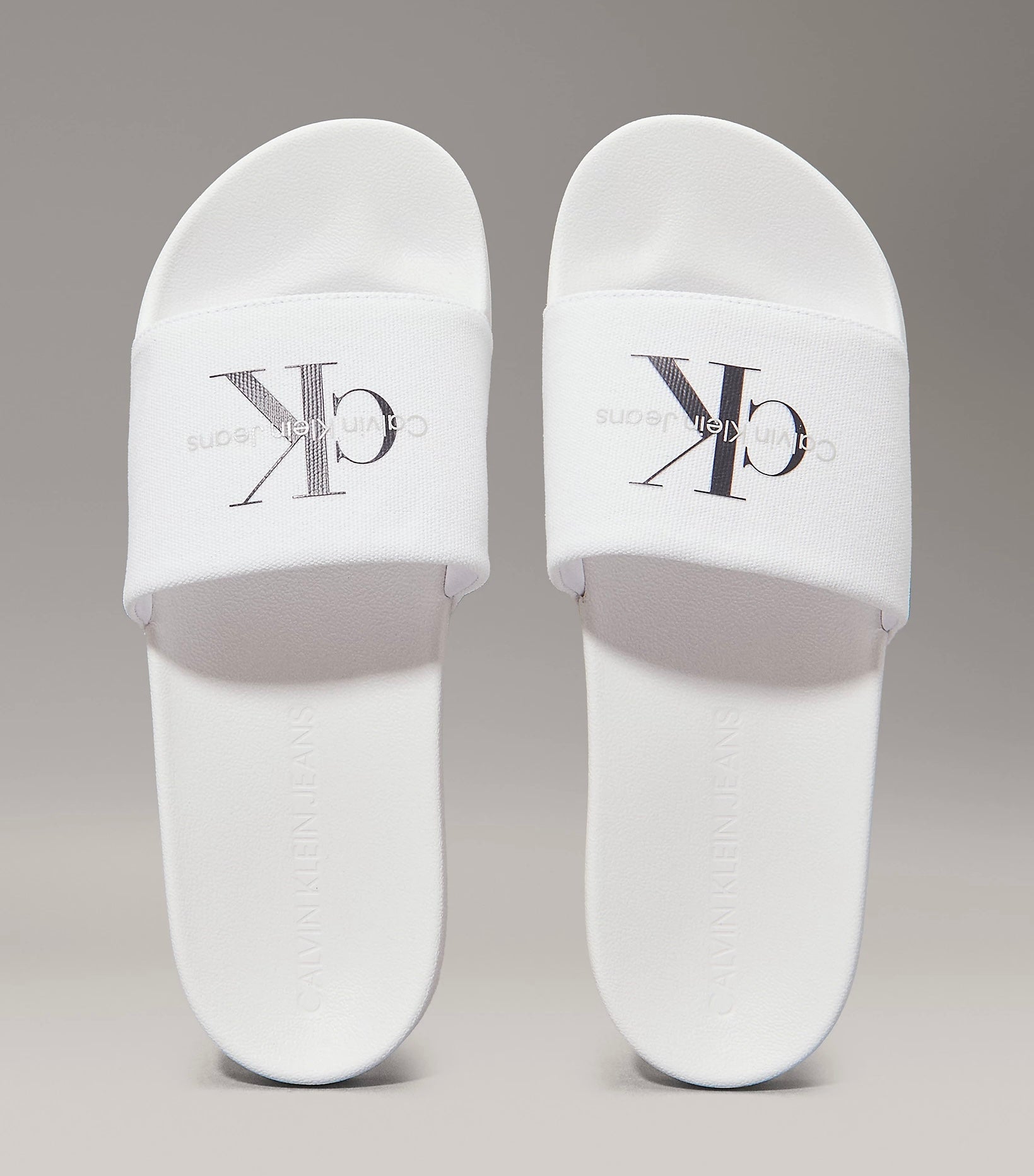 Ciabatta Logo Nero - Calvin Klein