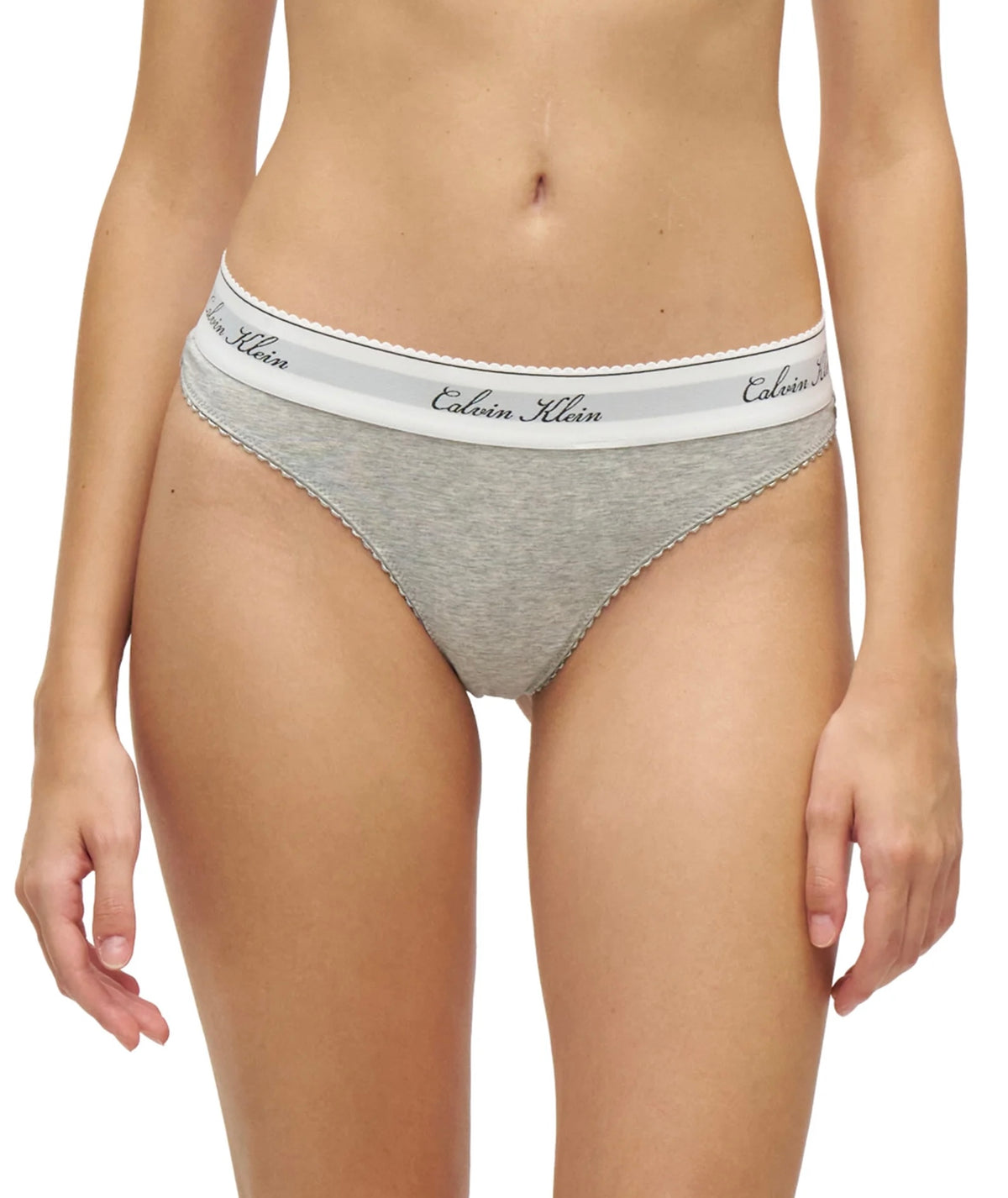 Perizoma Icon Cotton Modal, Grigio - Calvin Klein