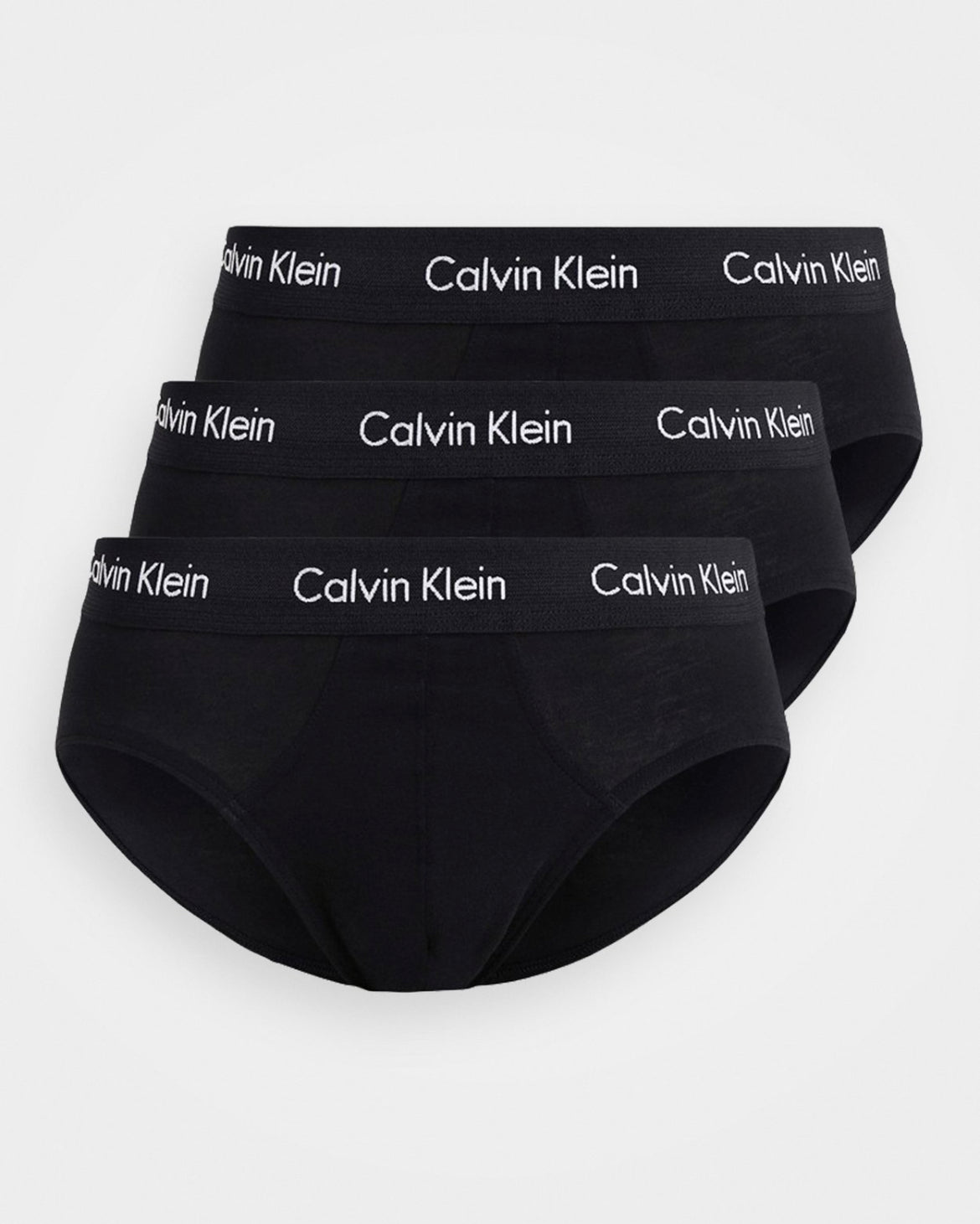 3PACK Slip Classic, All Black - Calvin Klein