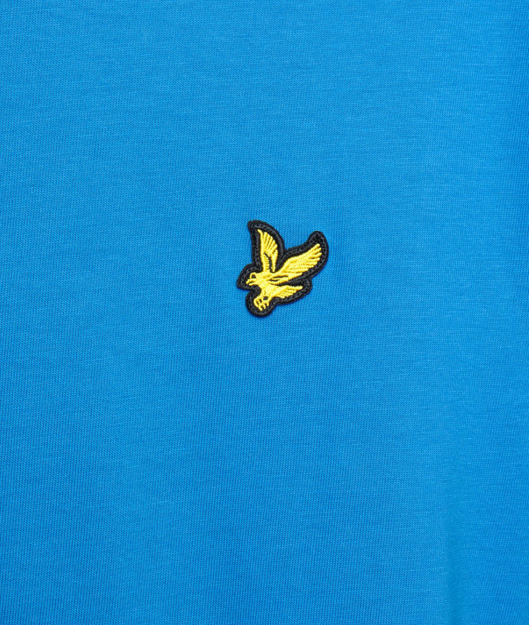 T-shirt Cotton Crew Neck, Bright Blue - Lyle&Scott