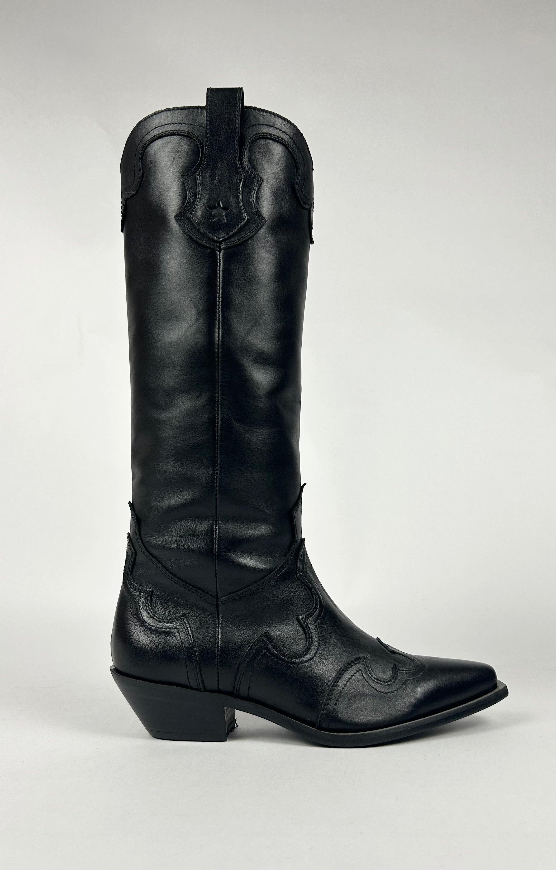 Stivale Texano Mezzo, Nero - Curiositè