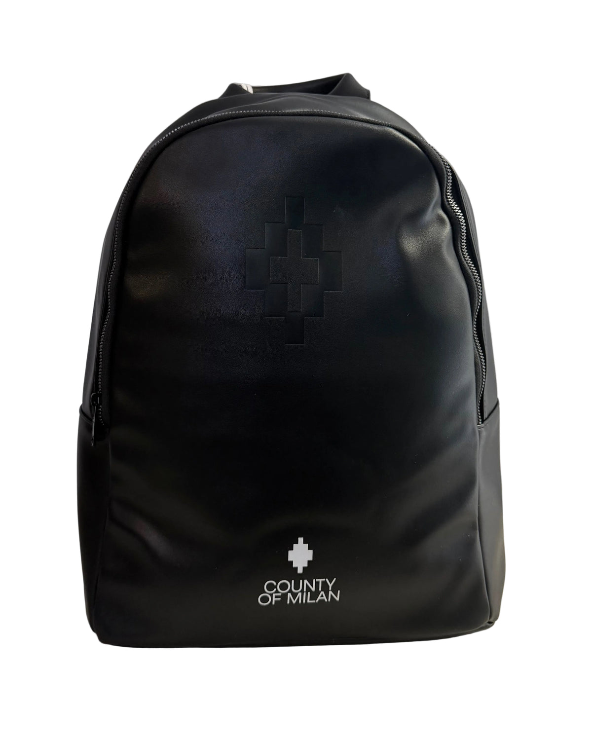 Backpack Basic Logo, Nero - County Of Milan