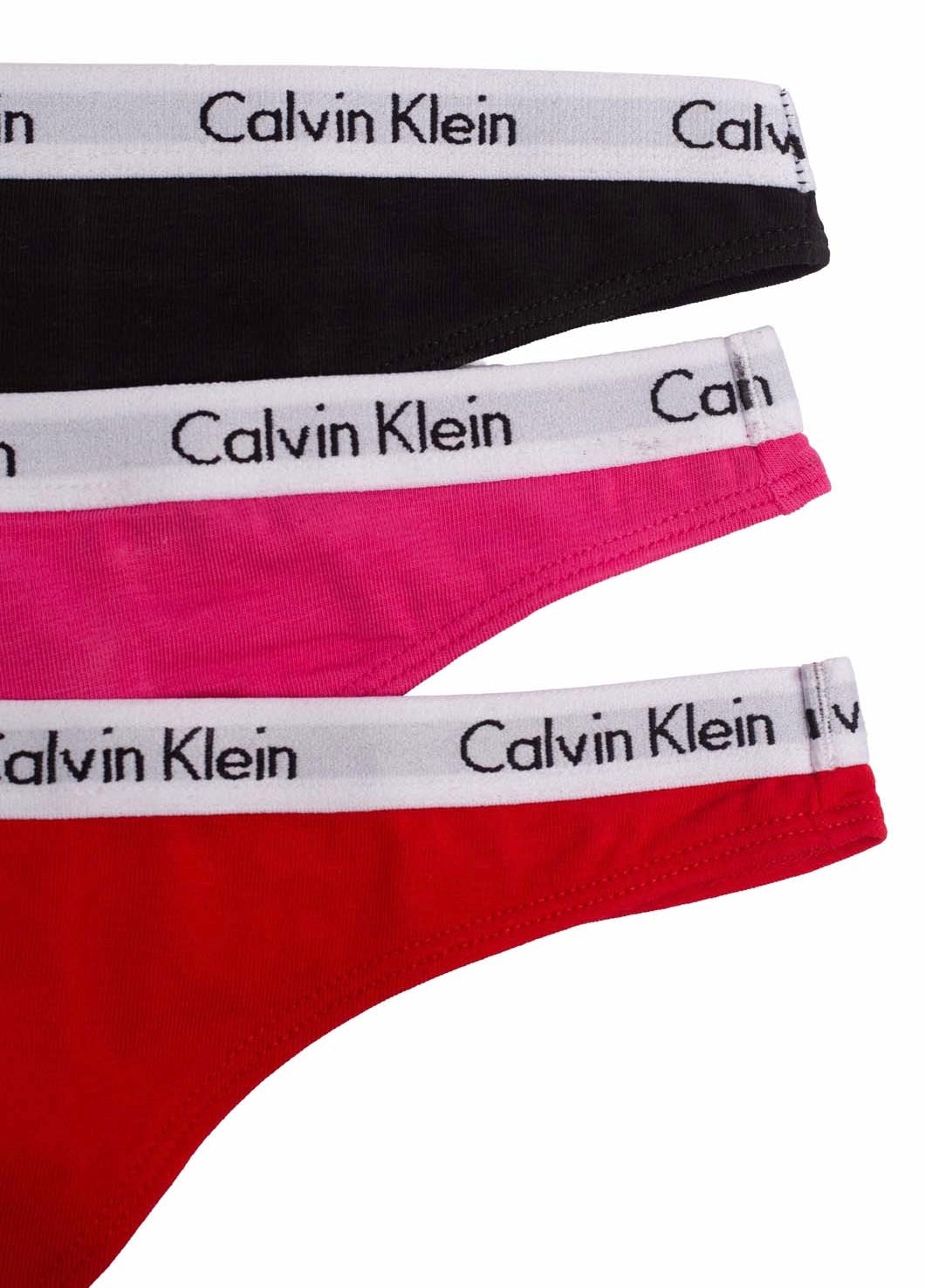 3PACK Perizomi, Tricolore - Calvin Klein