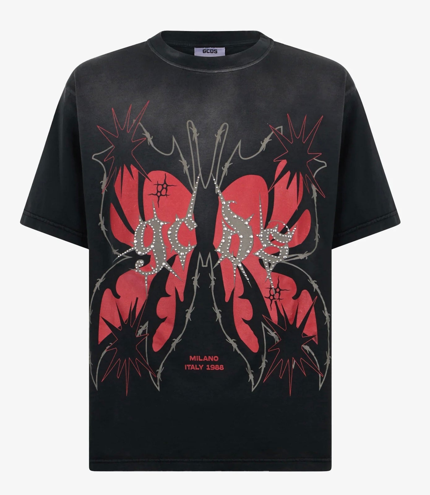 T-shirt Butterfly - GCDS