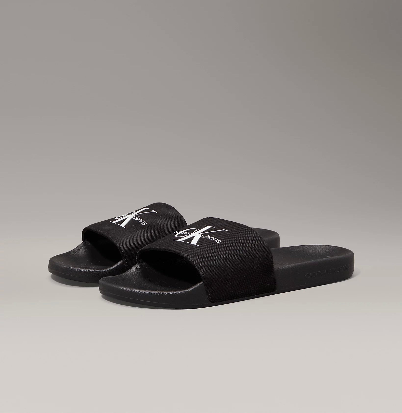 Ciabatta Logo Bianco - Calvin Klein