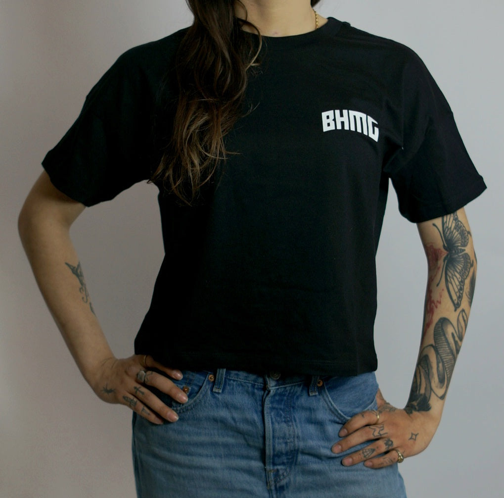 T-shirt Mini Logo, Nero - BHMG