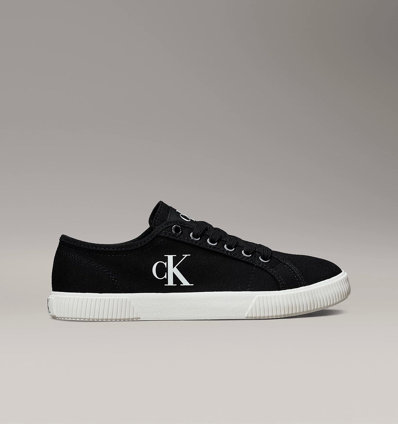 Sneakers In Tela, Black - Calvin Klein