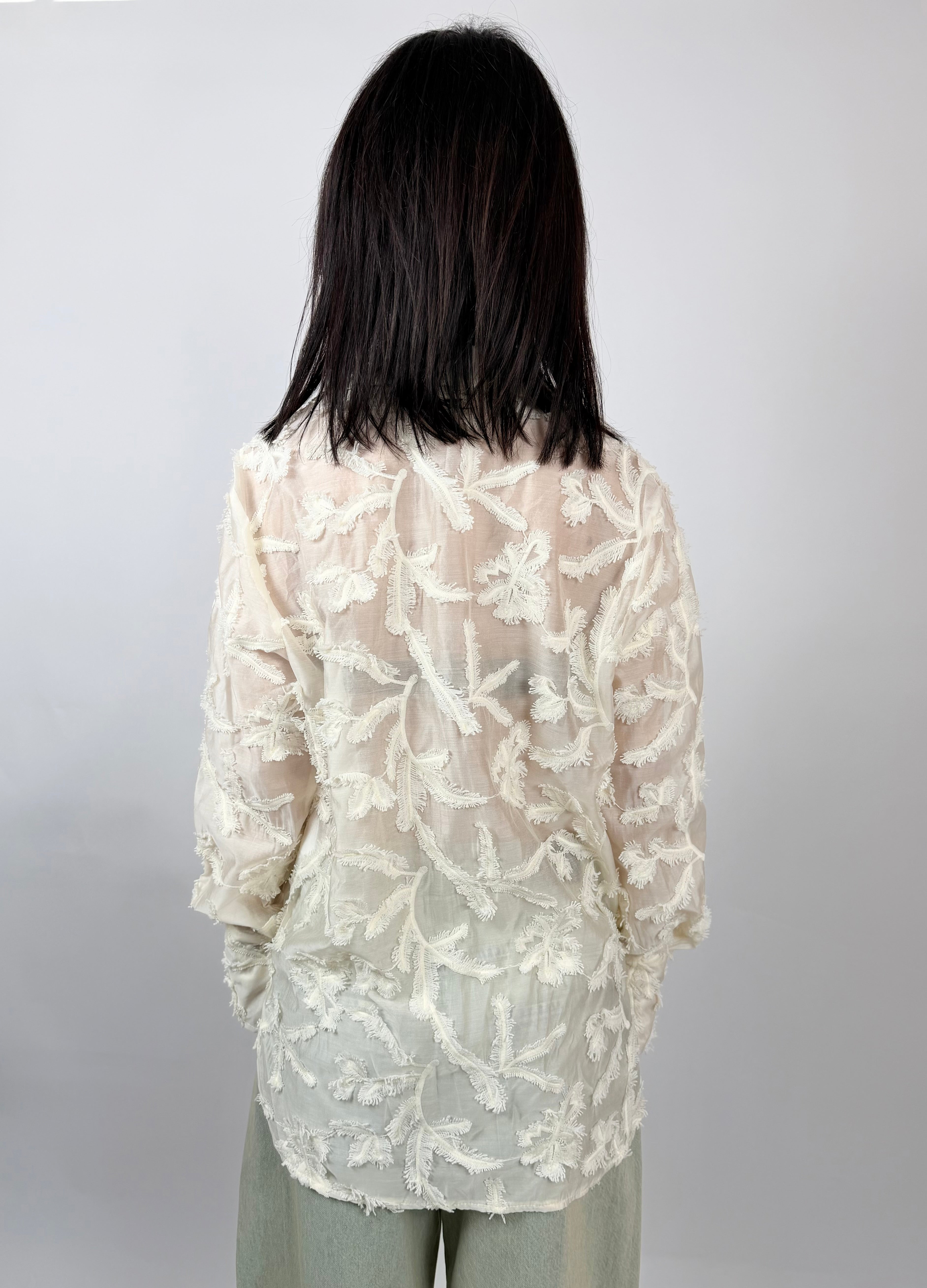 Camicia Fru Fru, Panna - Souvenir