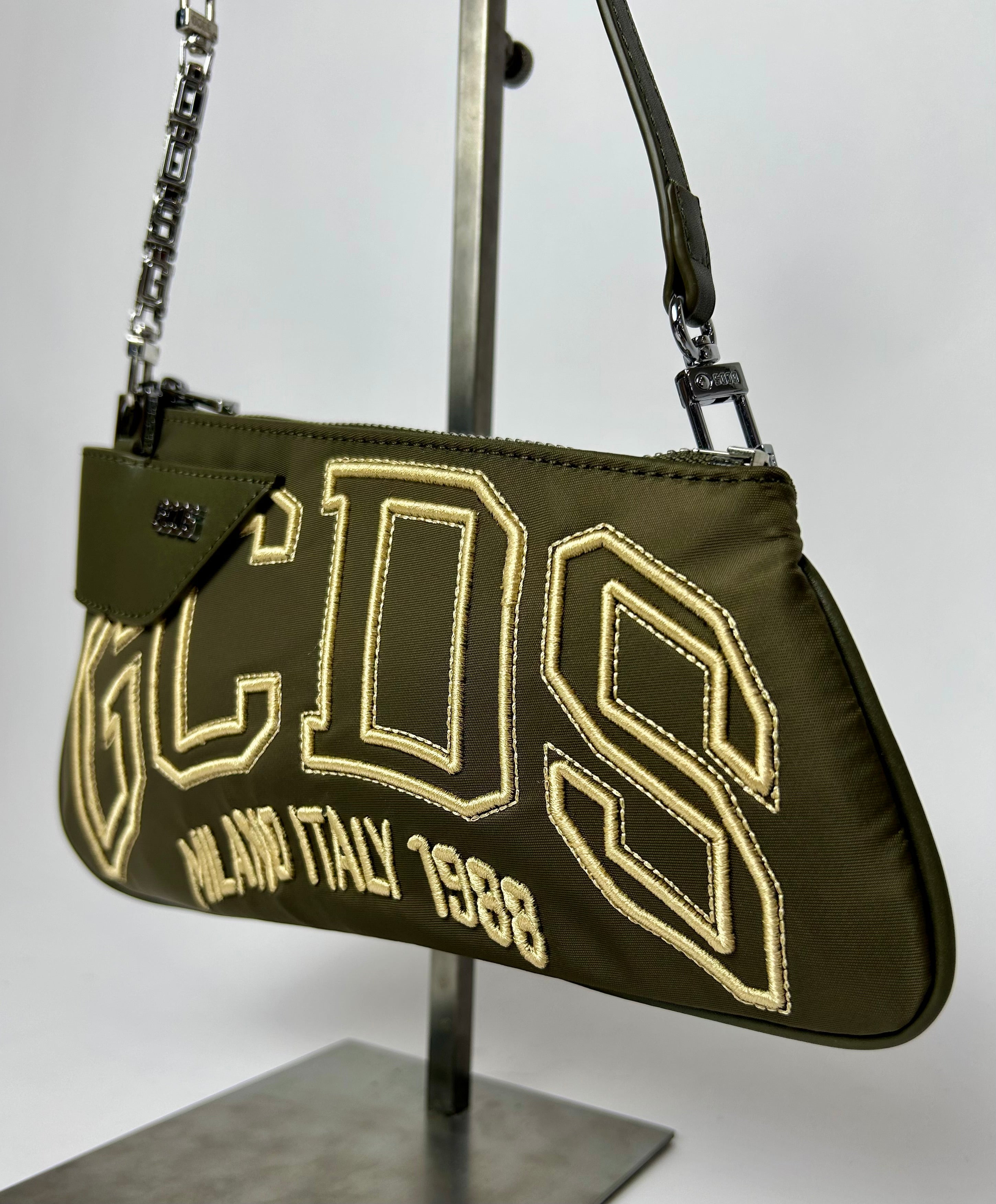 Bag Comma Notte, Military Green - GCDS