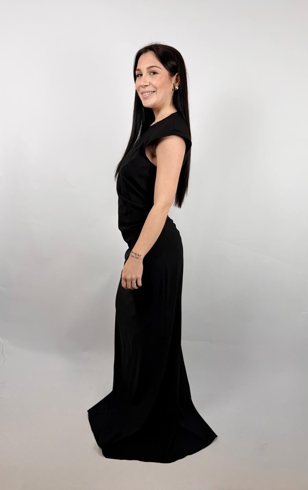 Abito Schiena Scoperta, Nero - Patrizia Pepe