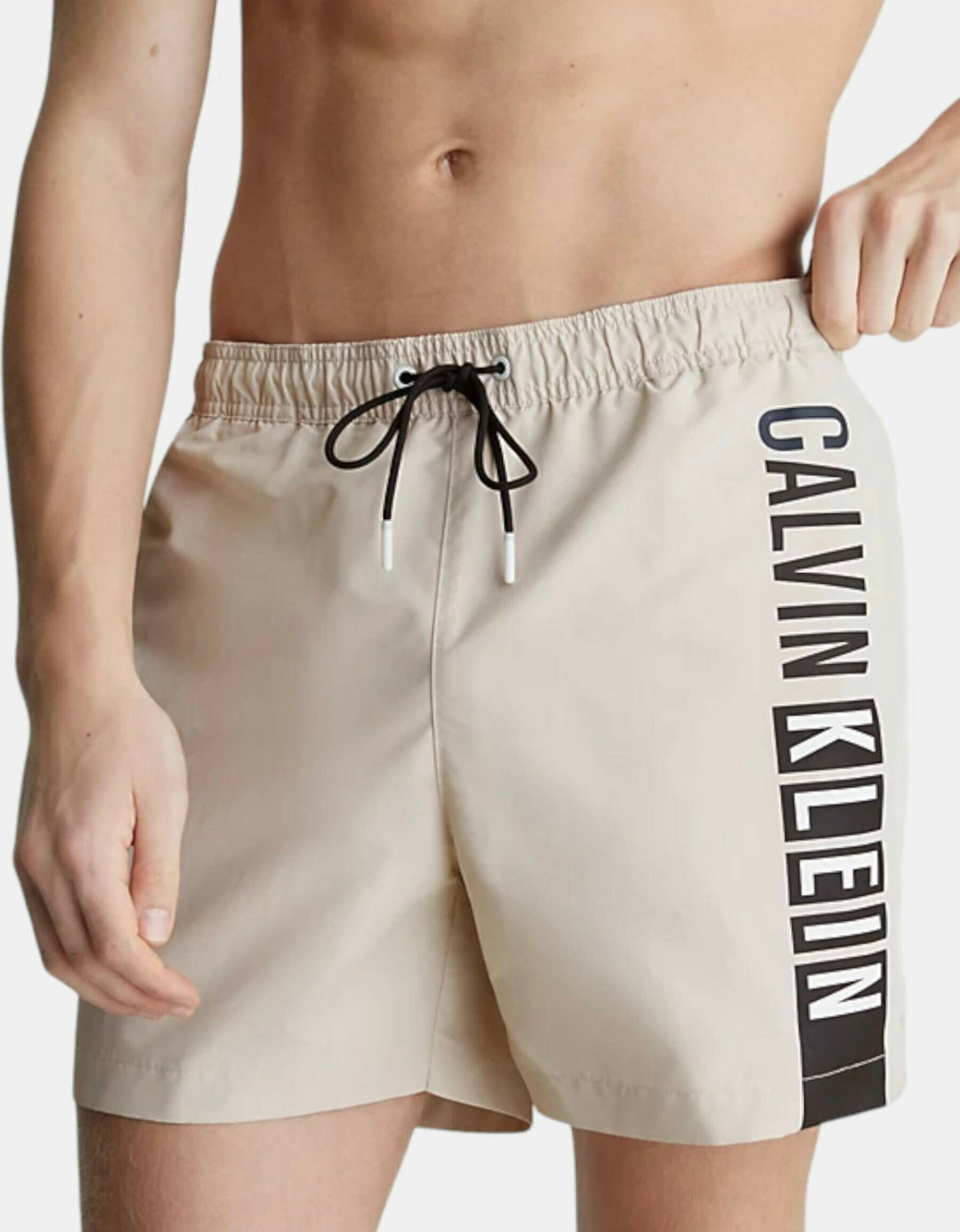 Costume Boxer Logo, Beige - Calvin Klein