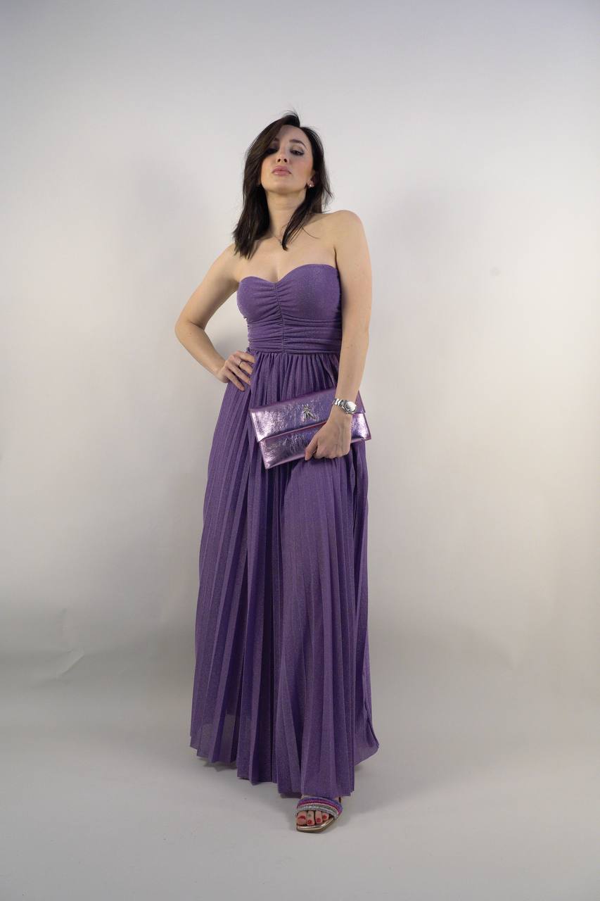Shine Dress, Lilac - La Madame Nuit