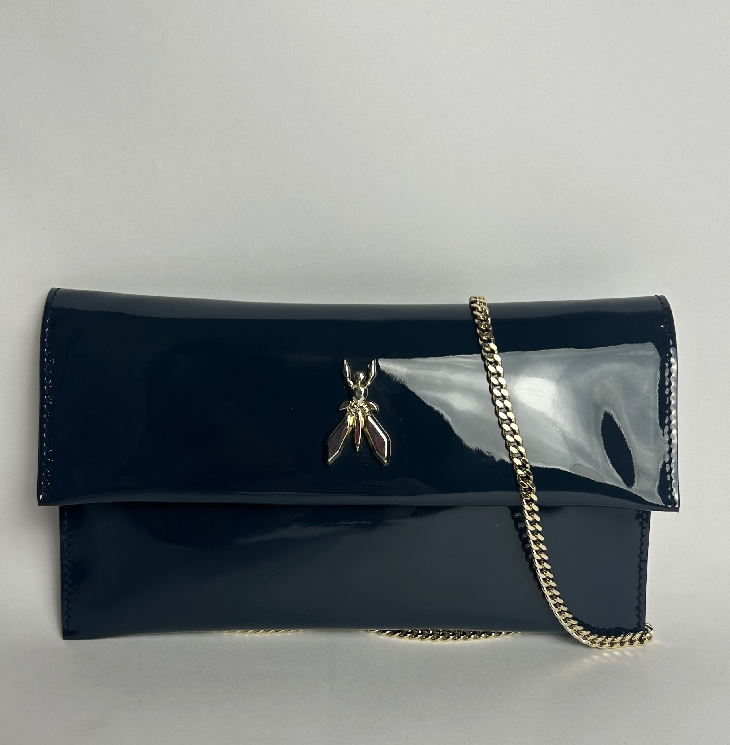 Pochette Vernice, Blu Navy - Patrizia Pepe