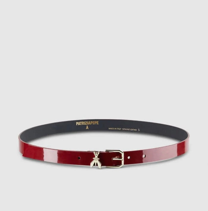 Mini Belt, Glossy Red - Patrizia Pepe