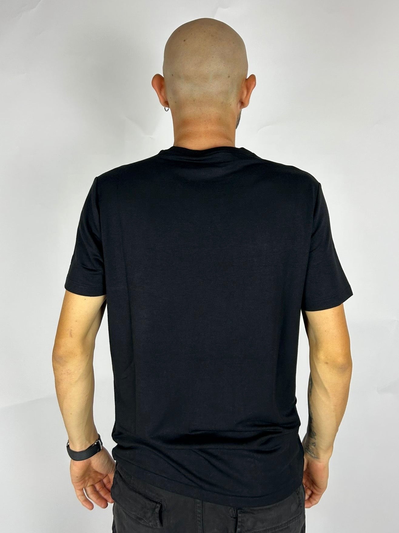 T-shirt Viscosa Logo, Nero - Polo Ralph Lauren