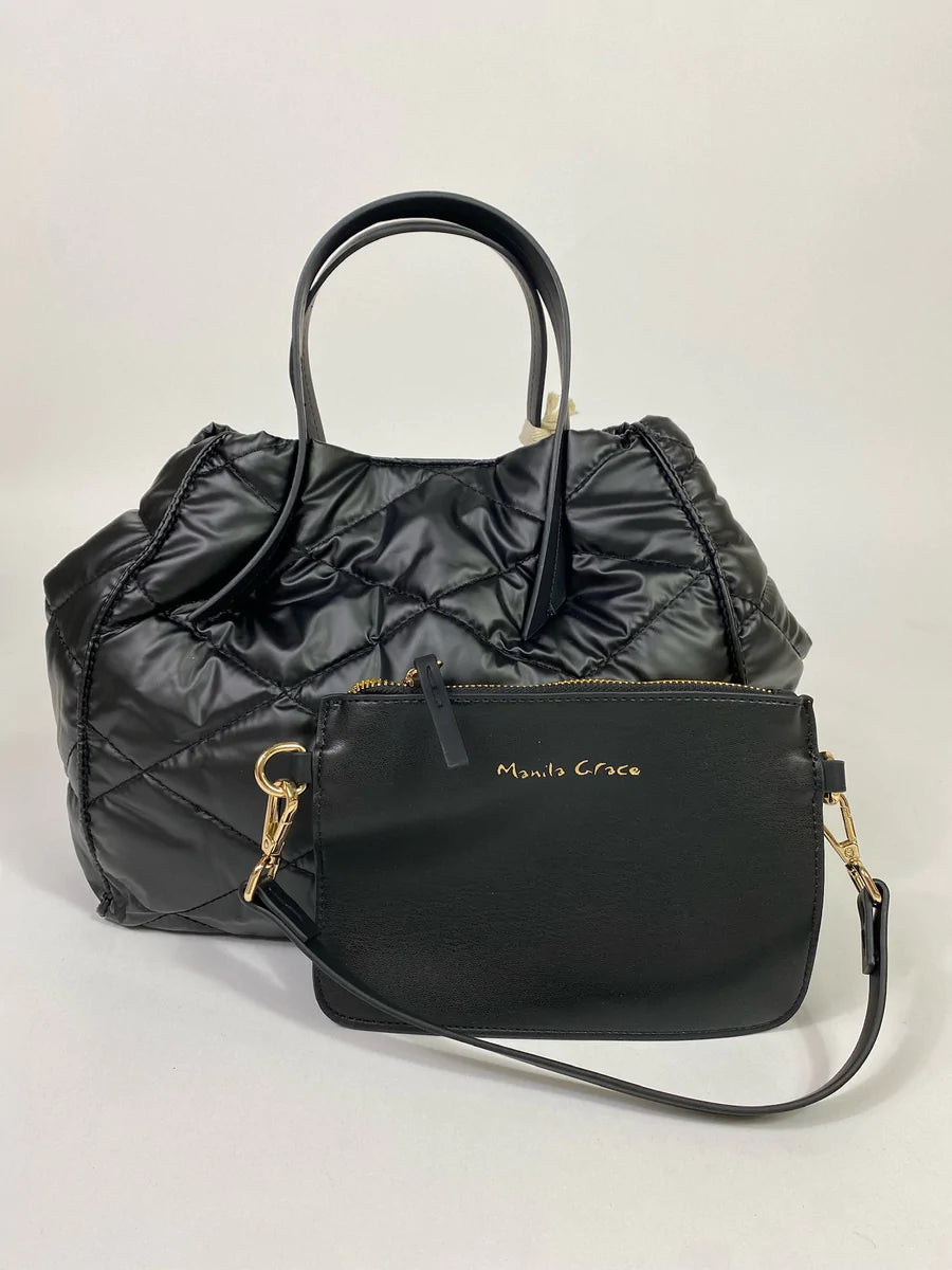 Doris Small Bag, Black - Manila Grace